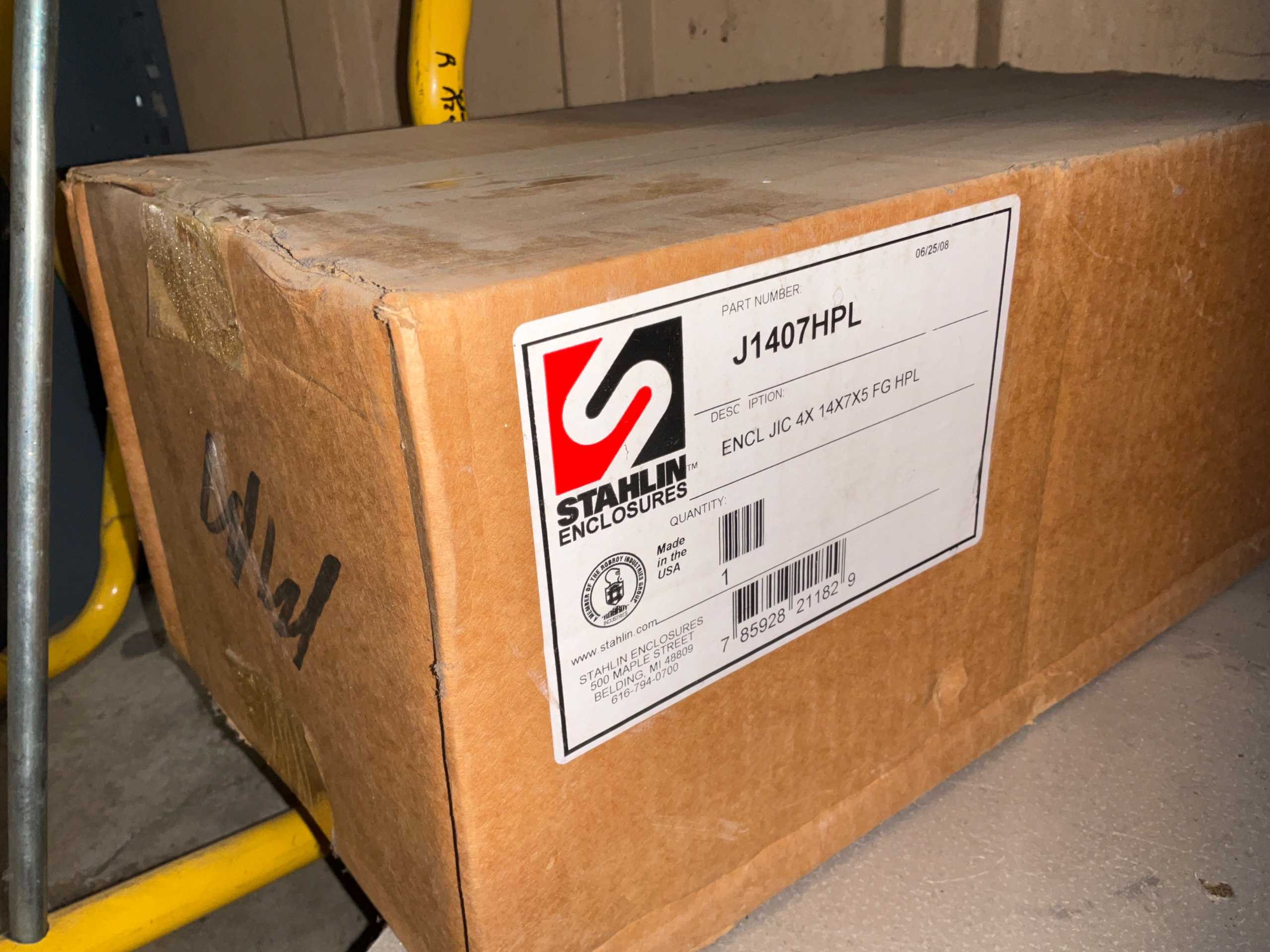 QTY 3: STAHLIN J1407HPL ELECTRICAL ENCLOSURES - ELECTRICAL ENCLOSURES