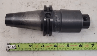 PRECISION COMPONENTS CAT 40 – CHX-03 CUTTER HEAD EXTENSION OAL 6.375" BORE 1.25" - MACHINE TOOLING