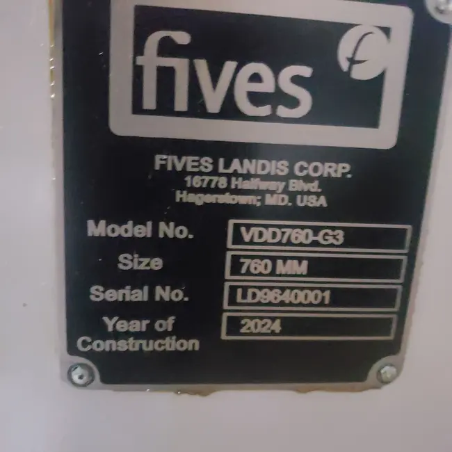 UNUSED 2024 FIVES LANDIS GARDNER VDD760G3 VERTICAL DOUBLE DISC GRINDER - undefined
