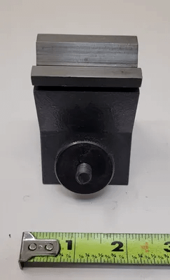 MACHINIST V-BLOCK - H: 2-7/8”, W: 2-1/2”, L: 2” DIMENSIONS - MACHINE TOOLING