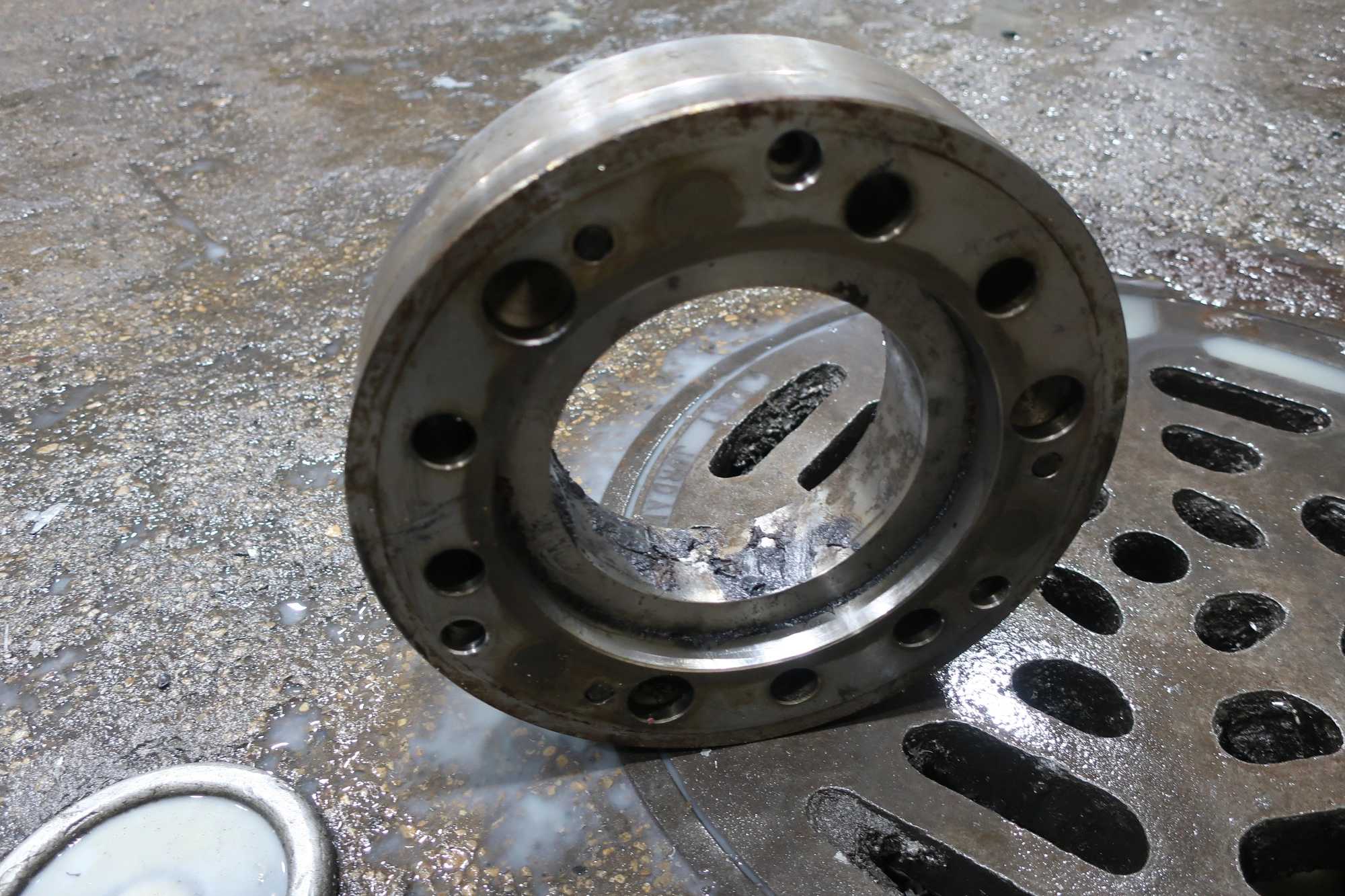 2010 SAMCHULLY HC-18 18" 3-JAW POWER CHUCK, 133-450MM CLAMPING RANGE, 2,710 RPM - LATHE PARTS