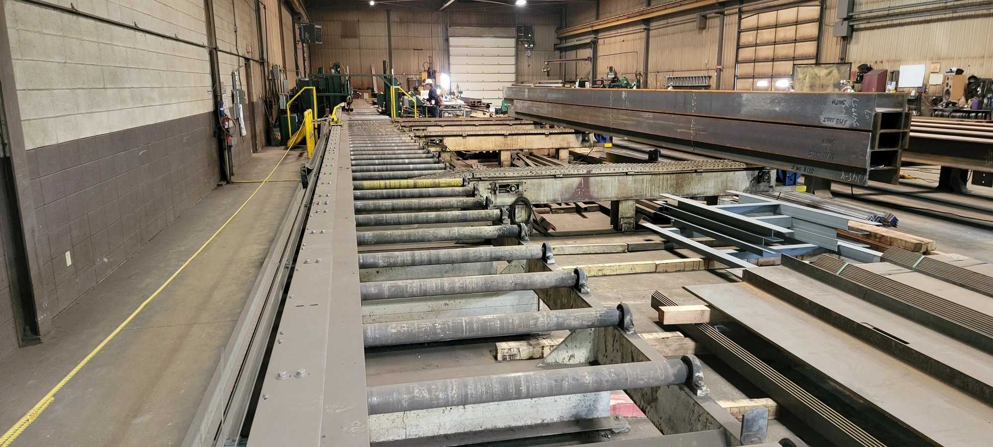 W.A. WHITNEY 5 BEAM PUNCH LINE, BEAM / DRILL LINES, 5 PUNCHING PRESSES, 30 FT WEB PRESS LENGTH - PUNCHING MACHINES