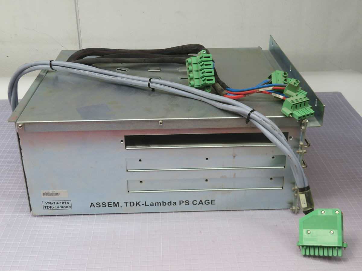 TDK YM-10-1814, OTHER MACHINE CONTROLS, PS CAGE ASSEMBLY - AUTOMATION & CONTROLS