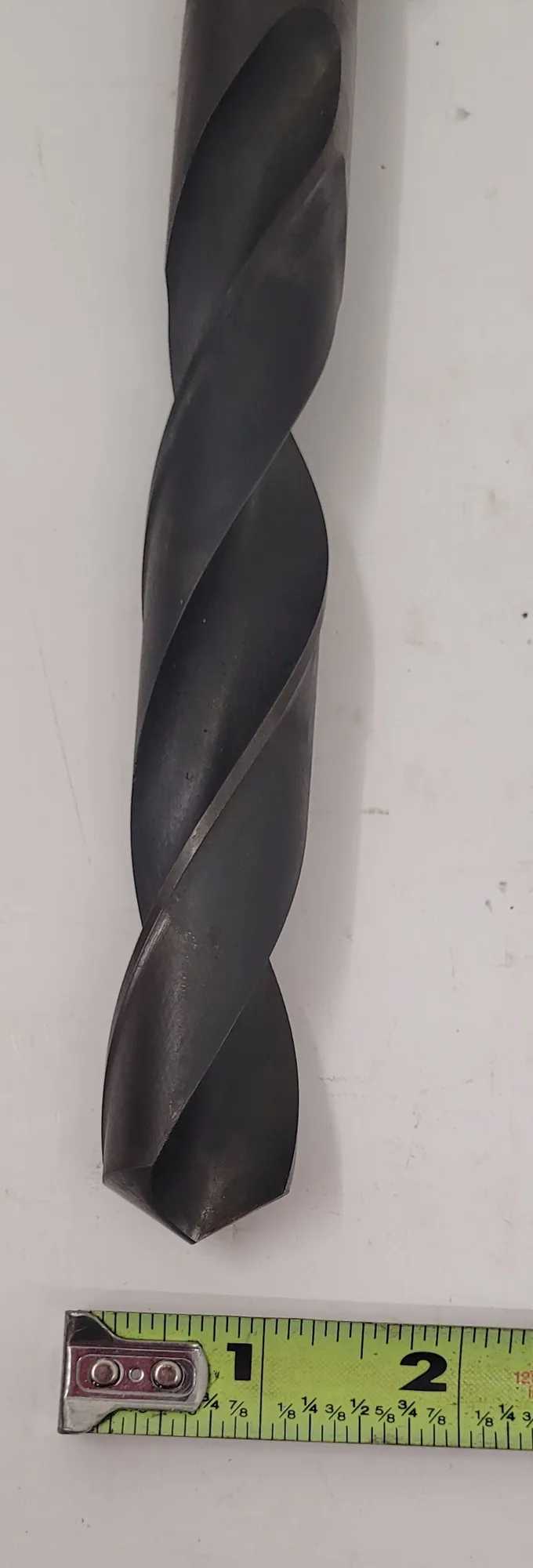 DRILL AMERICA TAPER SHANK DRILL BIT, 1" HSS 3MT W/ MT4 SLEEVE, 2 FLUTES, RIGHT HAND - MACHINE TOOLING