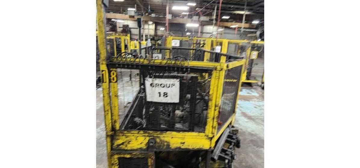 WIRE FORMER AND WELDER FOR CHAIN MANUFACTURE - GROUP 18 - METALWORKING PRODUCTION LINE