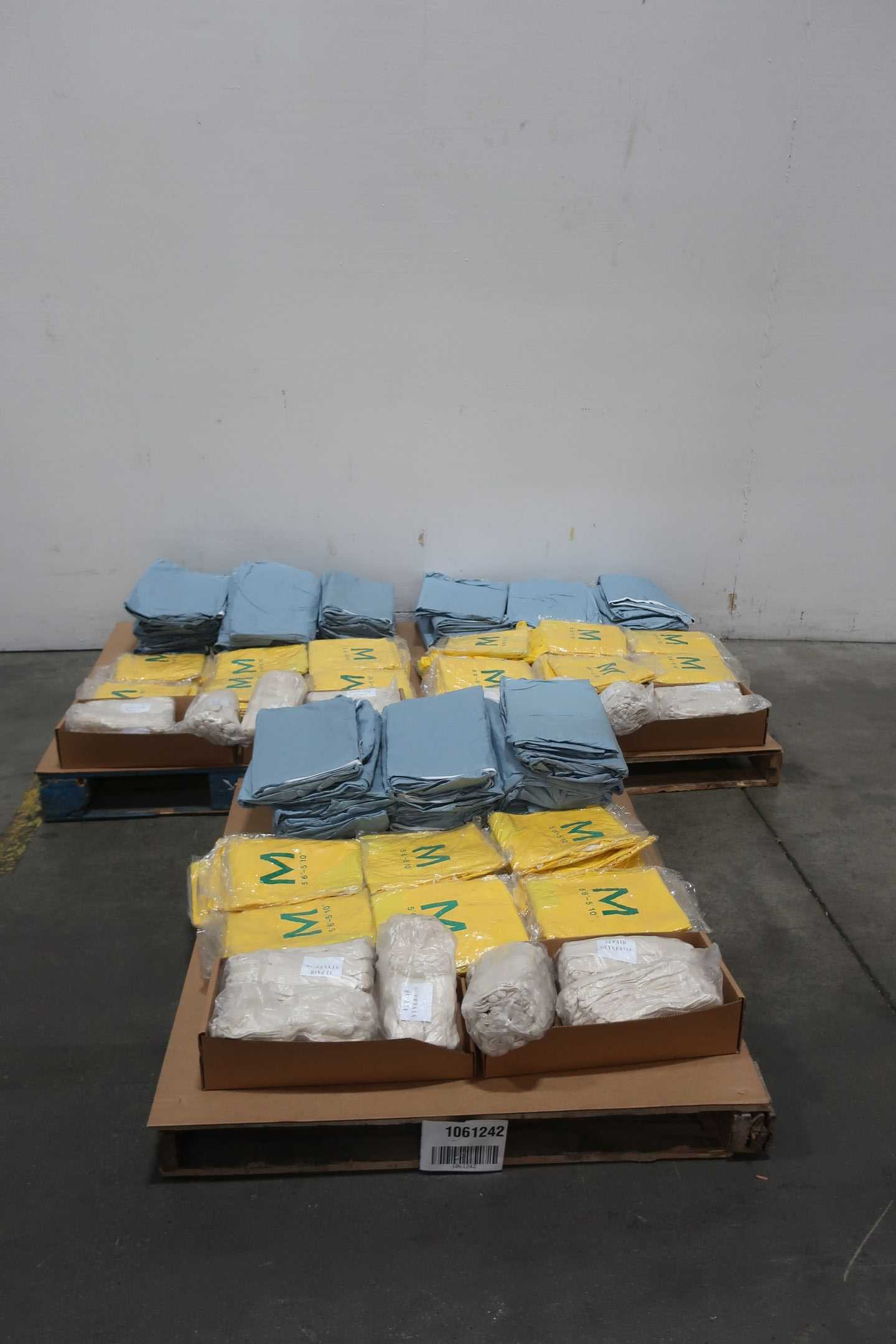 3 PALLETS OF ASSORTED PPE