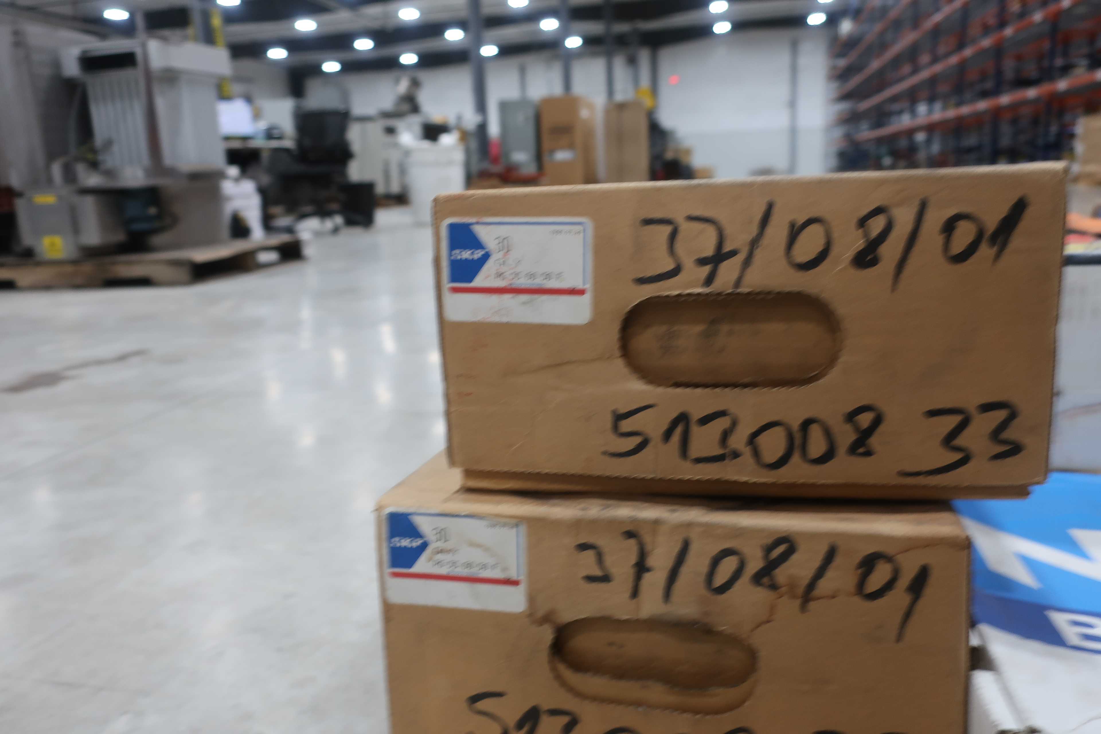 SKU 1738711 - PALLET OF ASSORTED BEARINGS, NTN, SKF, NACHI, TIMKEN, FAG, RHP, INA - BEARINGS