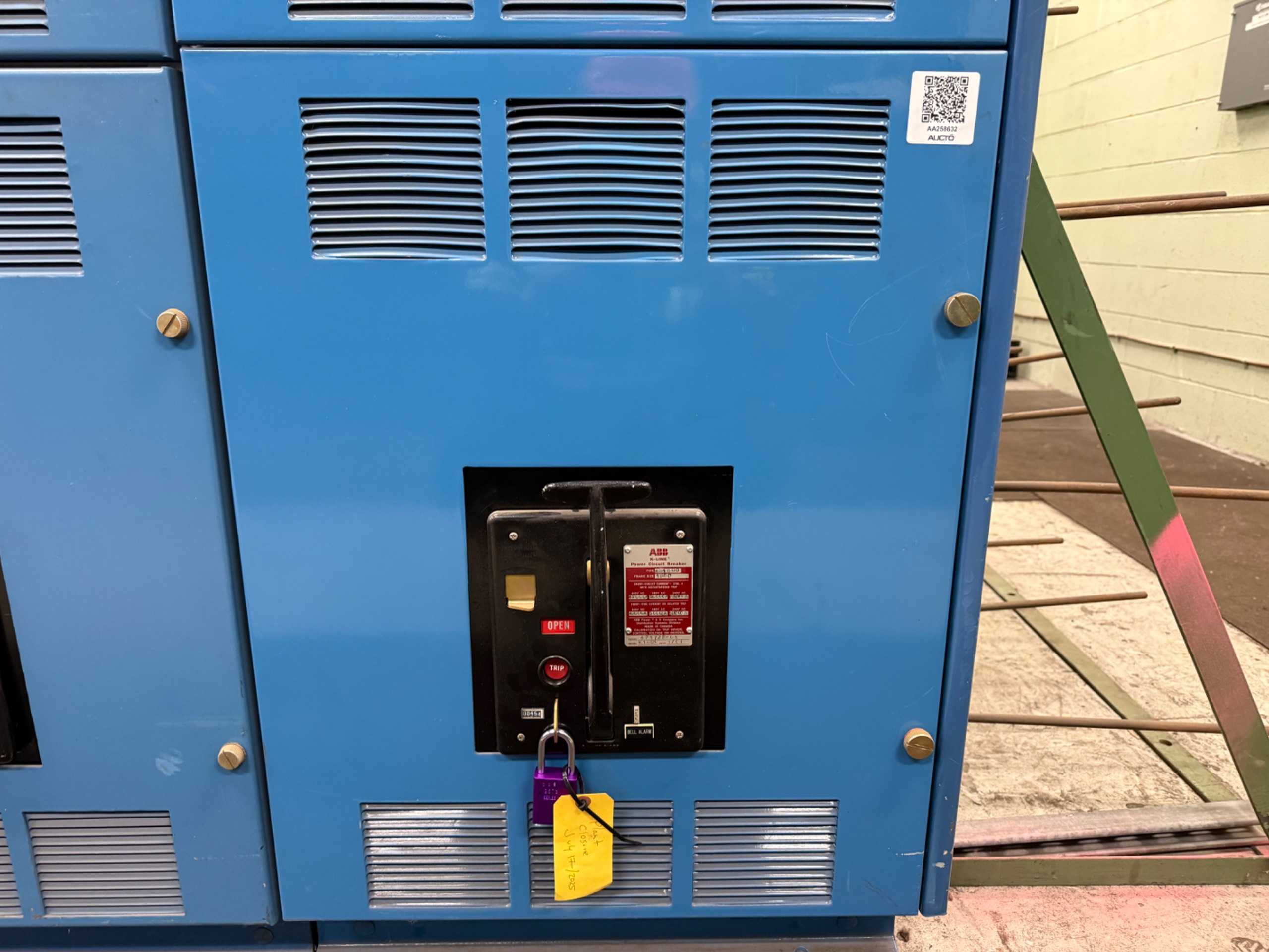 ABB K-Line K1600 Power Circuit Breaker 1600A, 600V AC - CIRCUIT BREAKERS