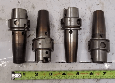 ERICKSON HSK40 HPVTT031315 SHRINK FIT CHUCK – 8MM HOLE DIAMETER – SET OF 4 - MACHINE TOOLING