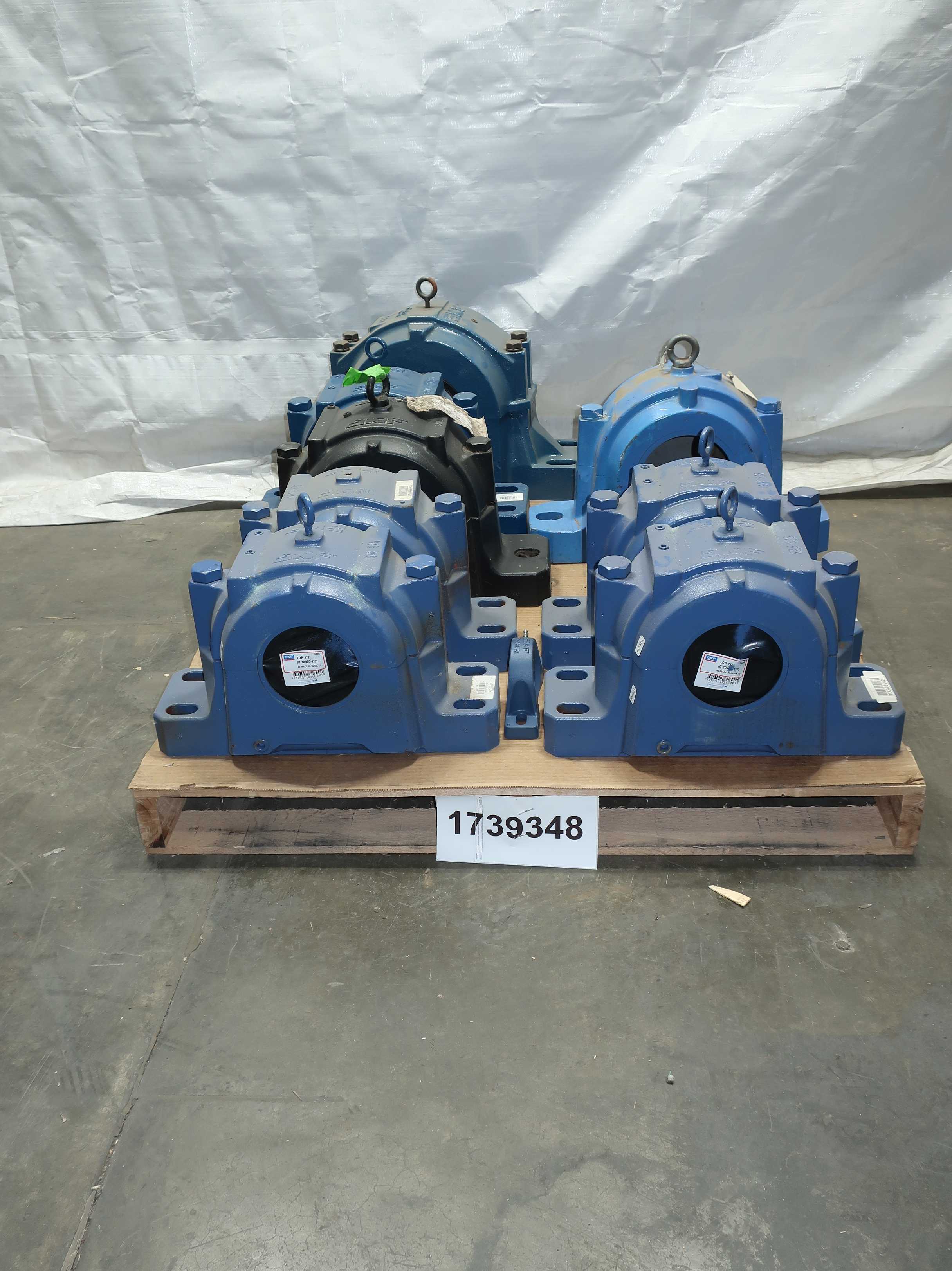 SKU 1739348 - PALLET OF ASSORTED SKF BEARING HOUSINGS