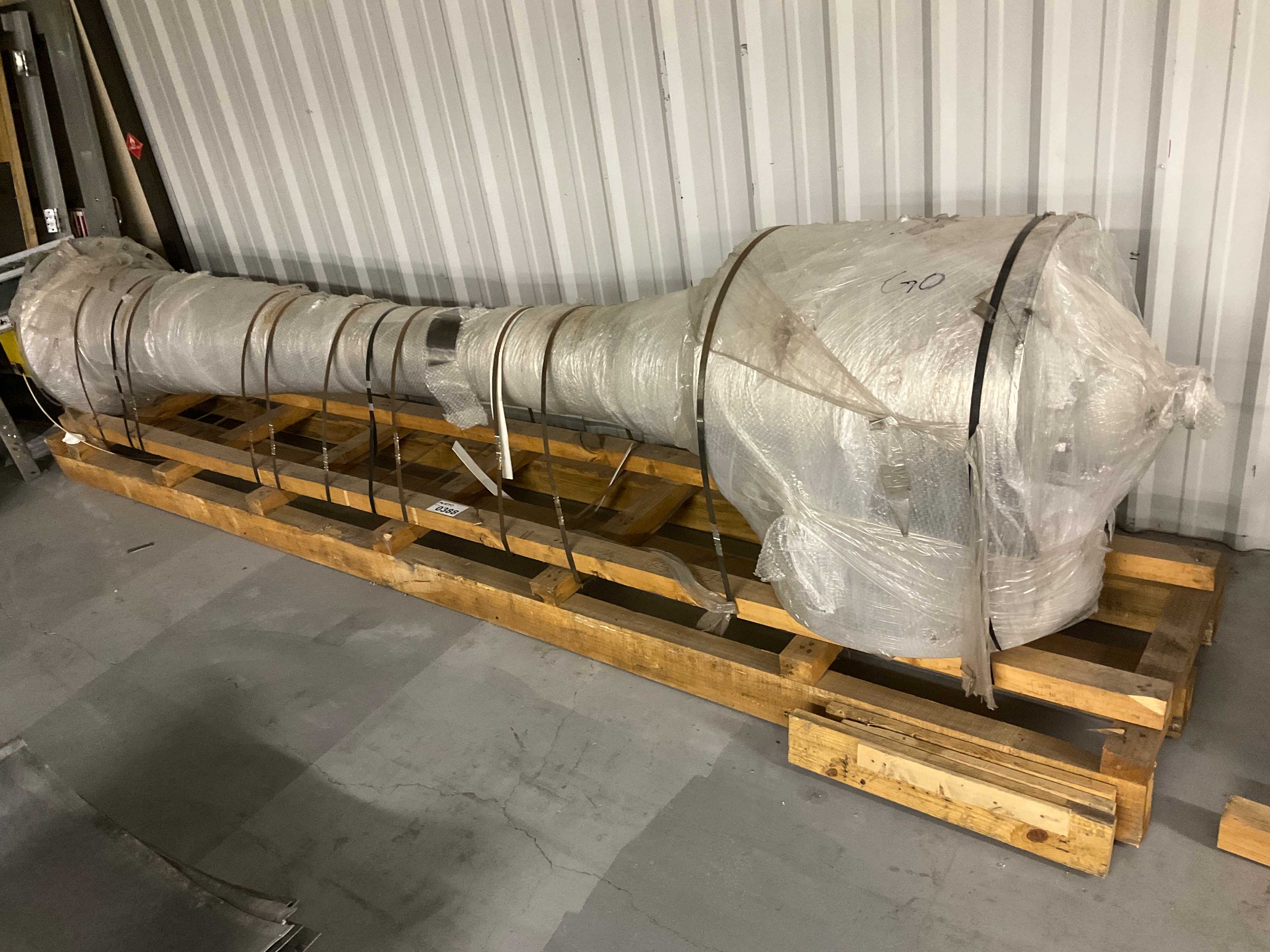 Pallet of Large Flanged Thermocompressor - PROCESS EQUIPMENT