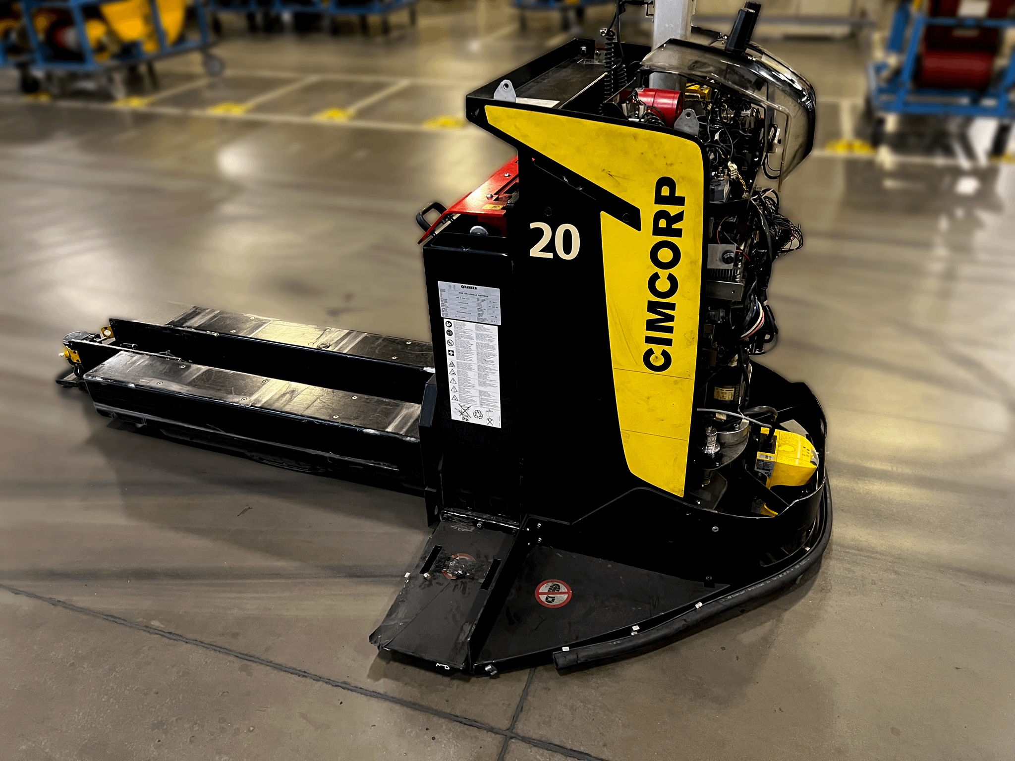 2015 ROCLA ATX16 AUTOMATED GUIDED VEHICLE - LIFTING & MATERIAL HANDLING