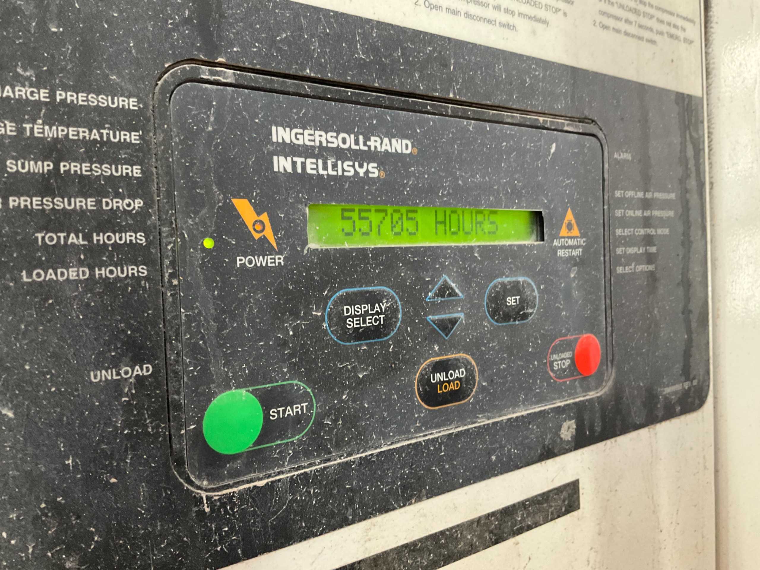 INGERSOLL RAND SSR-EP75 AIR COMPRESSOR - STATIONARY AIR COMPRESSOR