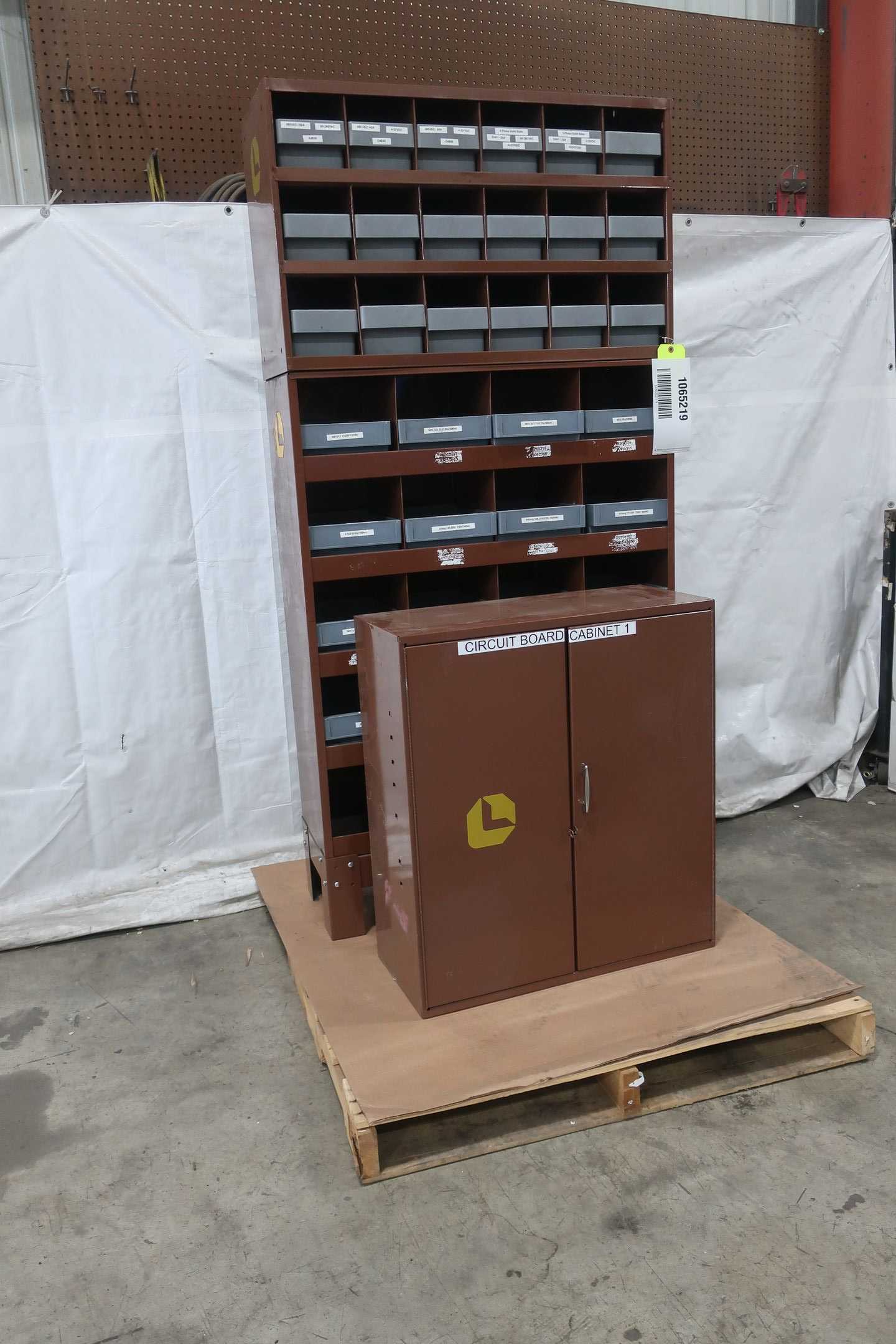SET OF LAWSON CABINETS