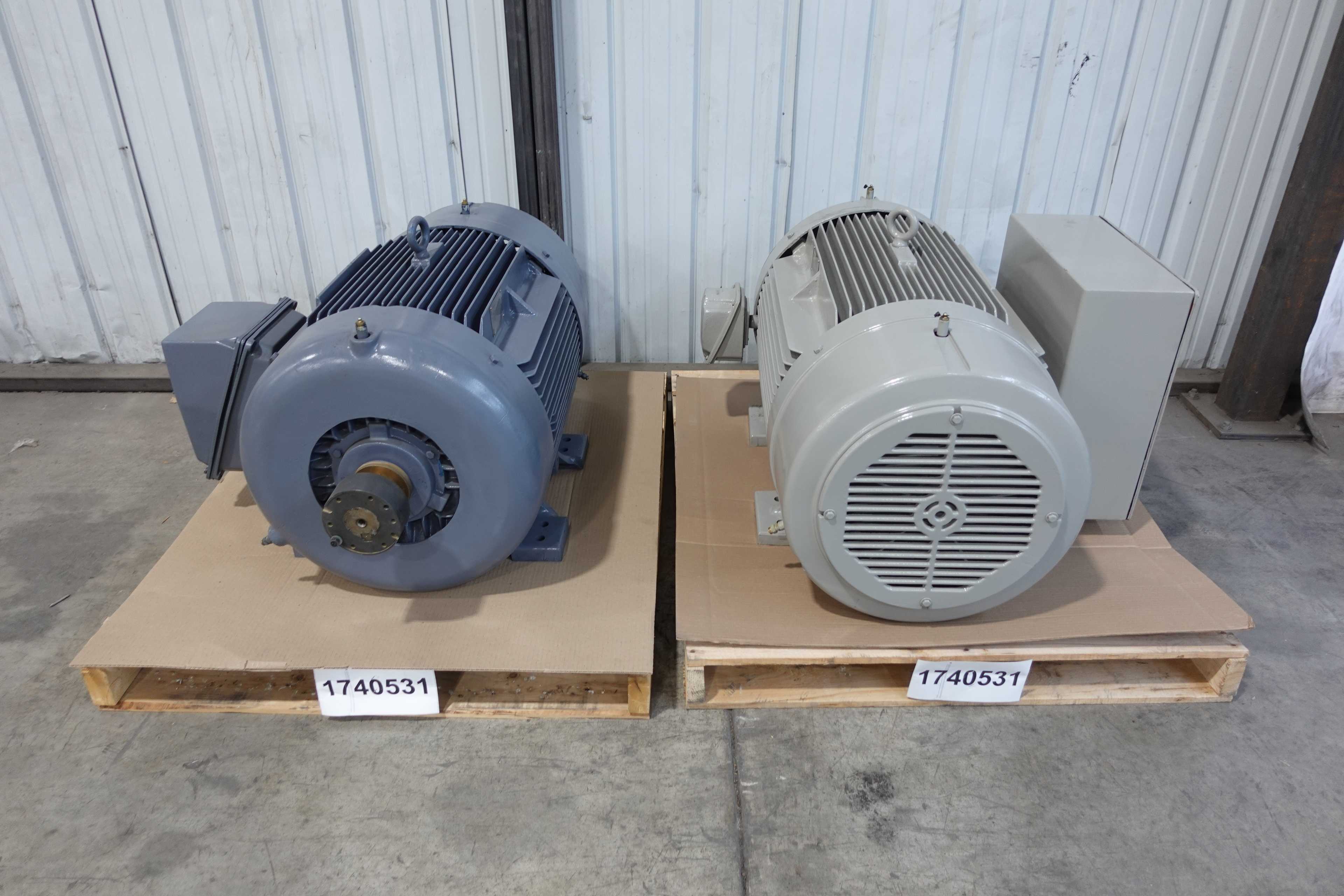 SKU 1740531 - LOT OF 2 SIEMENS 575V AC MOTORS - AC MOTOR