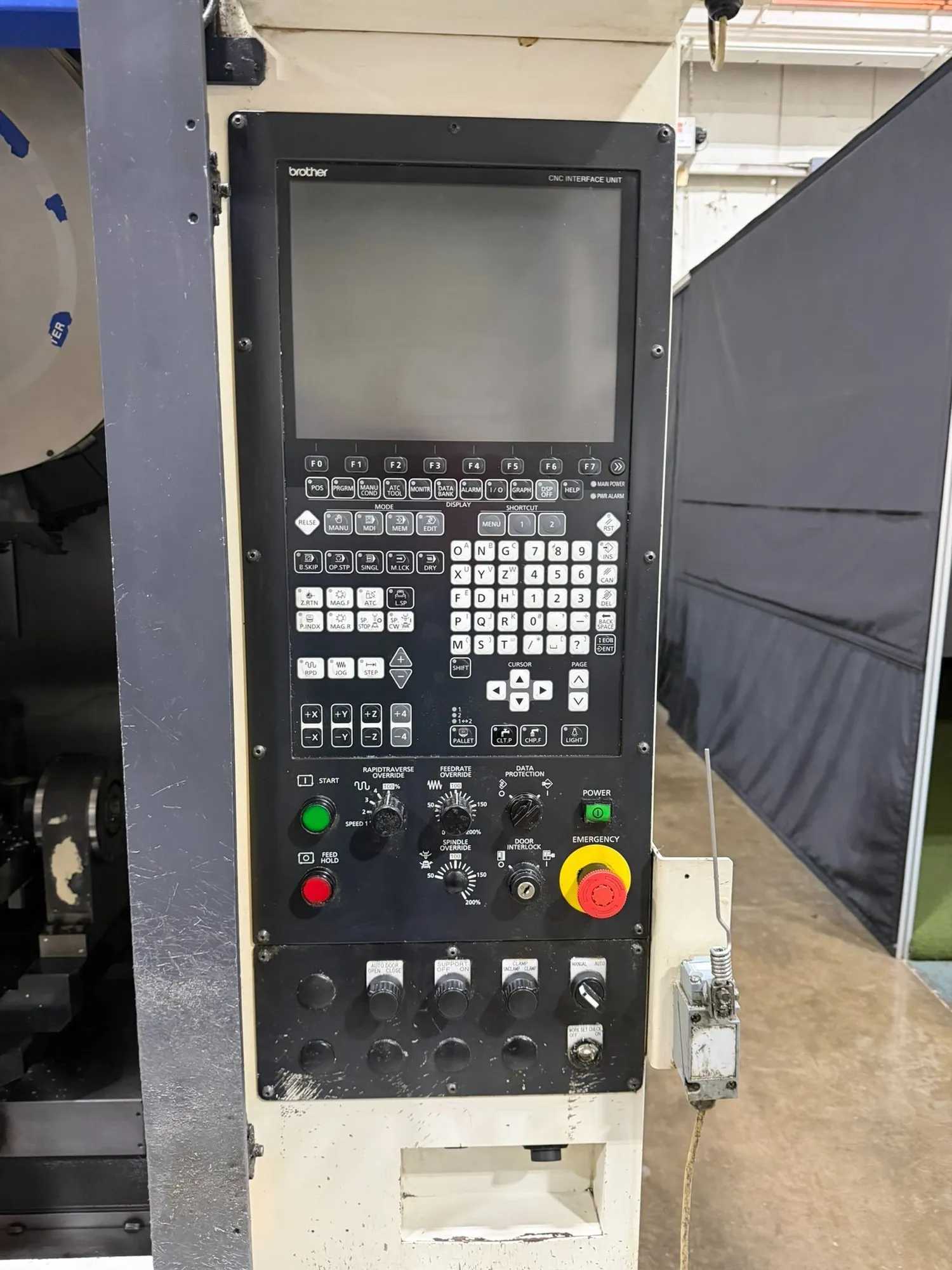 2015 BROTHER SPEEDIO S500X1 4-AXIS VERTICAL MACHINING CENTER, 10K RPM, BT30, 21 ATC, 4TH AXIS - VERTICAL MACHINING CENTERS