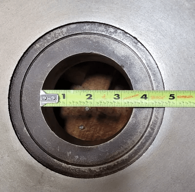 D1-8 LATHE FACE PLATE, 24" DIAMETER, 3 PINS, 3-1/2" THROUGH HOLE - MACHINE TOOLING