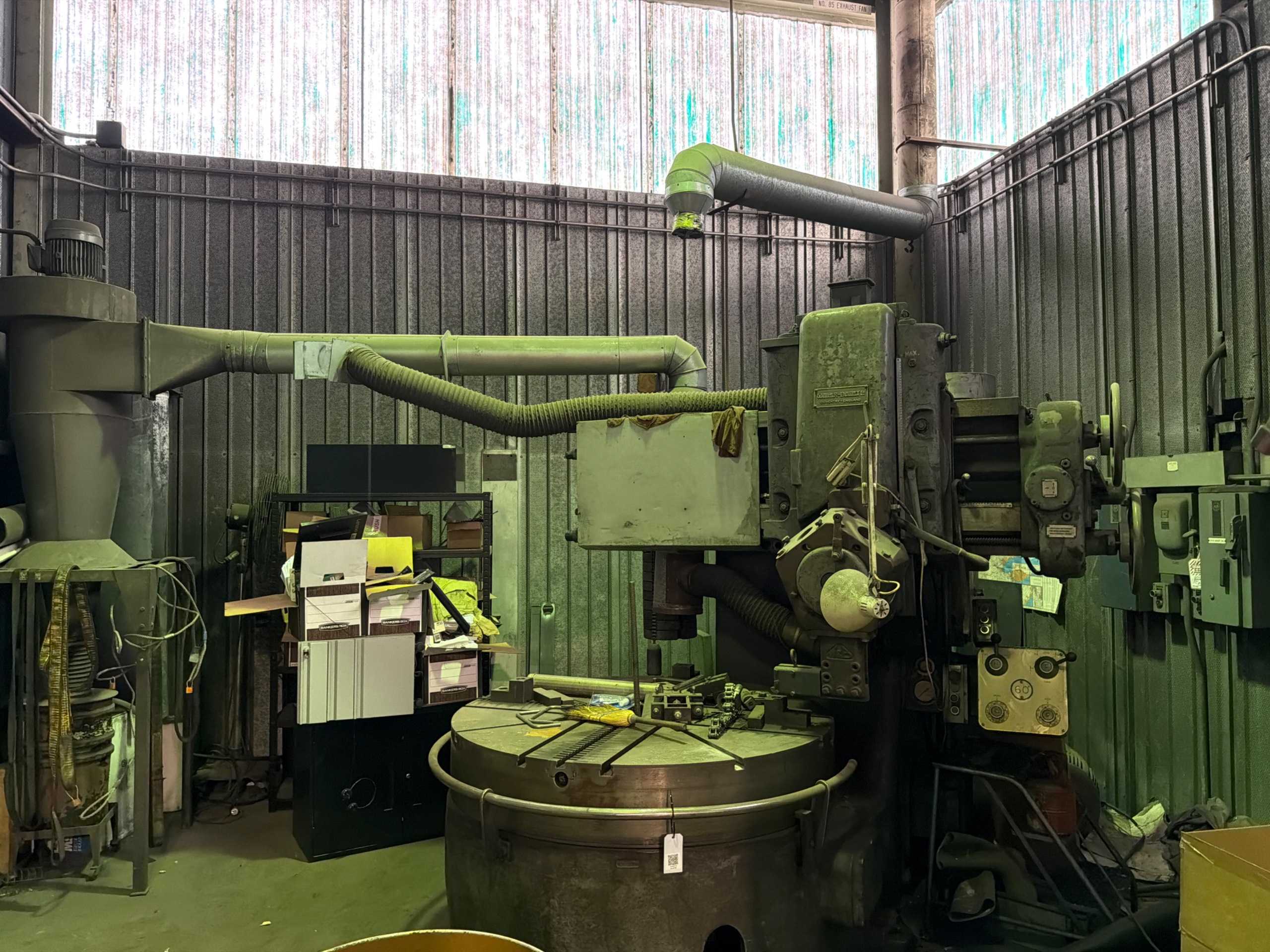 WEBSTER & BENNETT LTD.VERTICAL BORING MILL - VERTICAL BORING MILLS