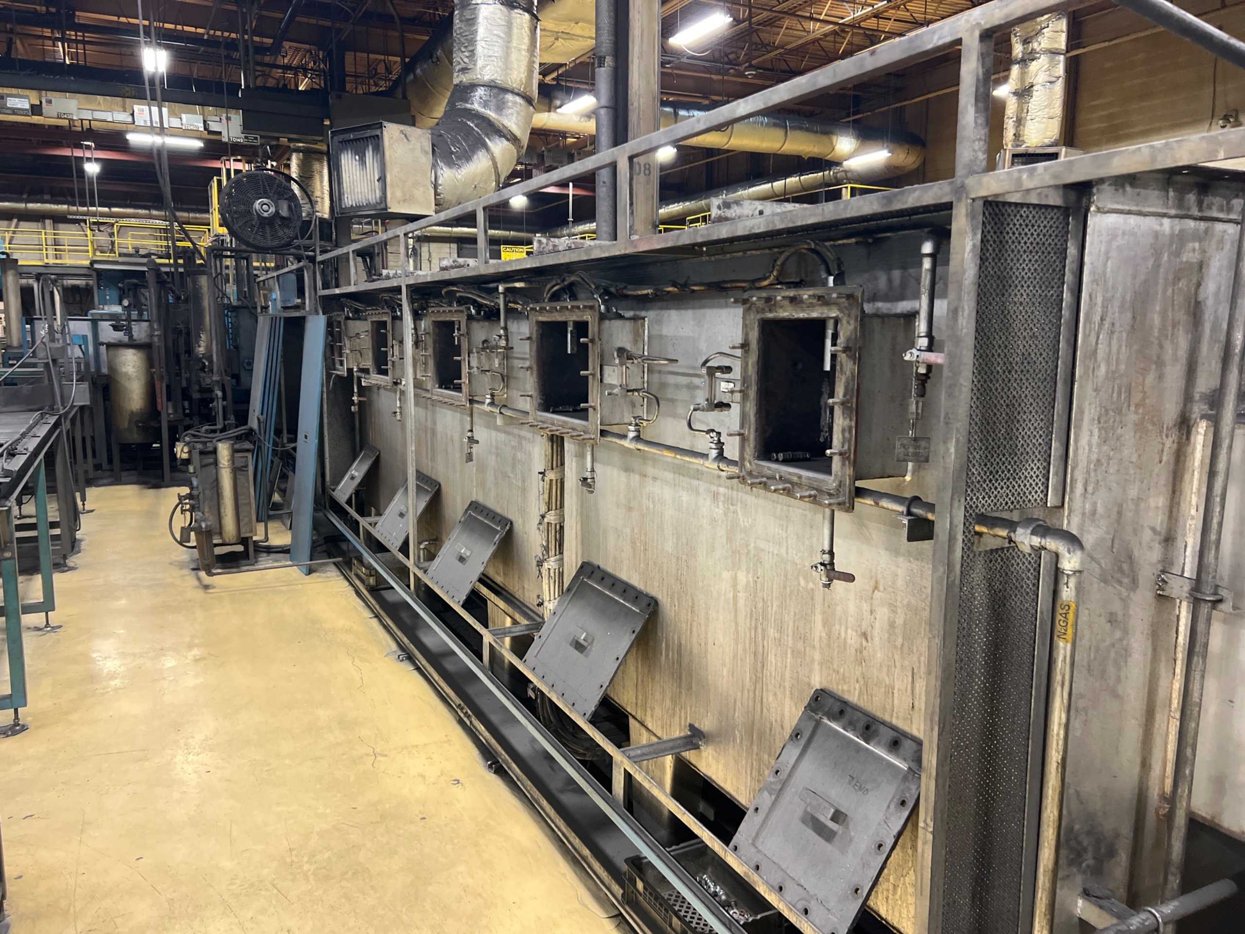 SINTERING 2400 F PUSHER FURNACE - SINTERING FURNACES