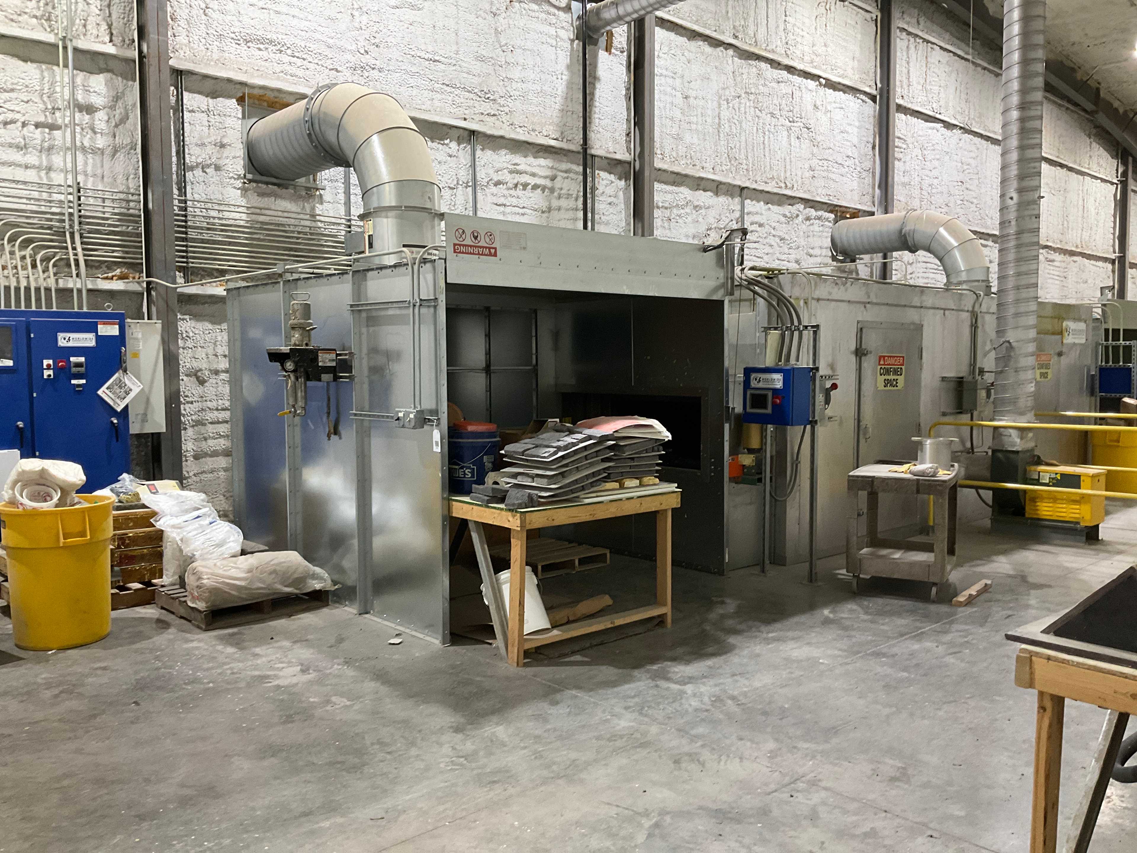 WORLDWIDE FINISHING & SUPPLY, INC. NATURAL GAS CURING OVEN - COOKING OVENS