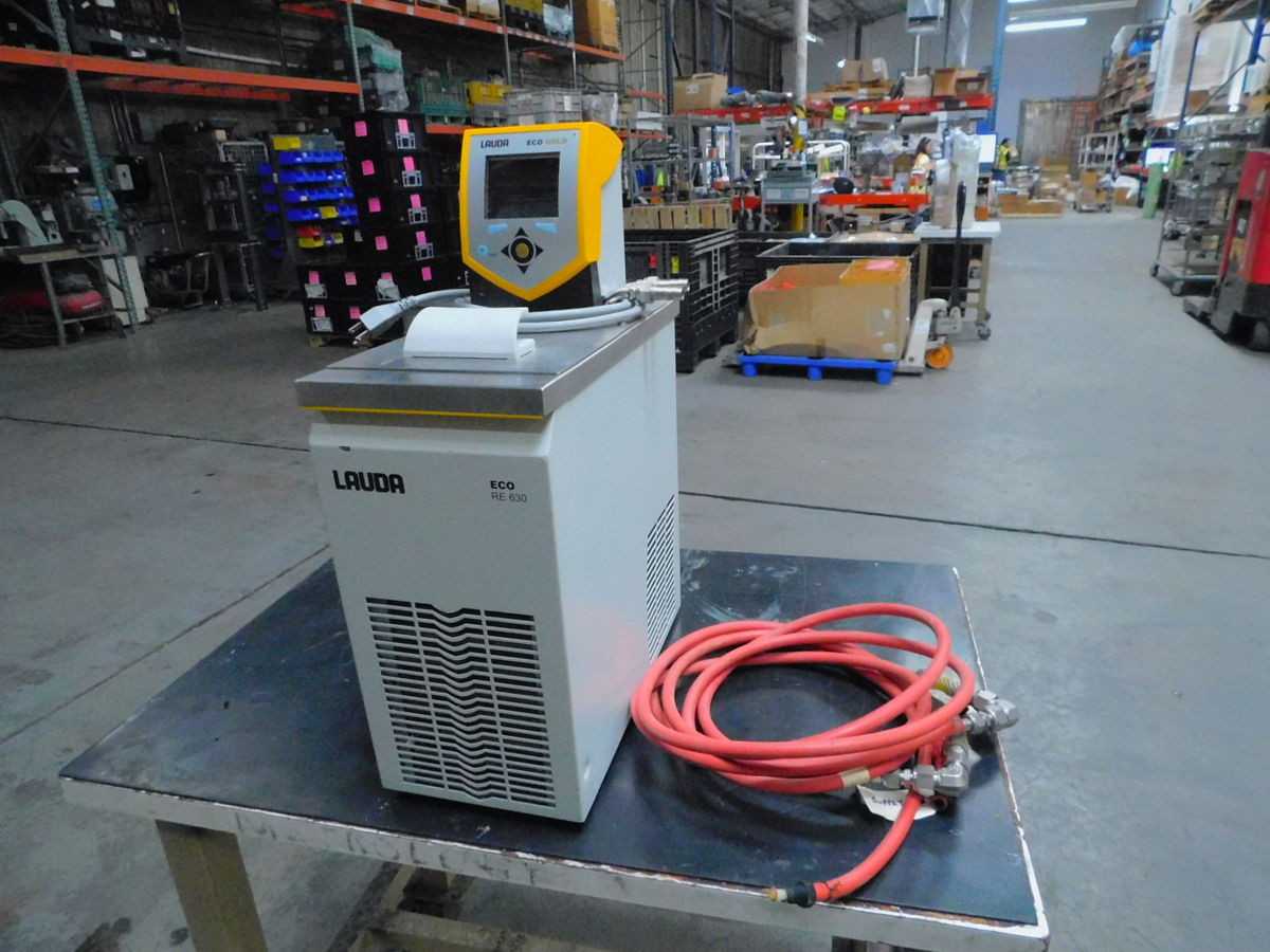 LAUDA RE 630 G, LAB HEATING COOLING, -30 TO 200°C TEMP, 1.5 KW HEAT, 0.5 KW COOL, 6.5 L VOL - LAB & SCIENTIFIC