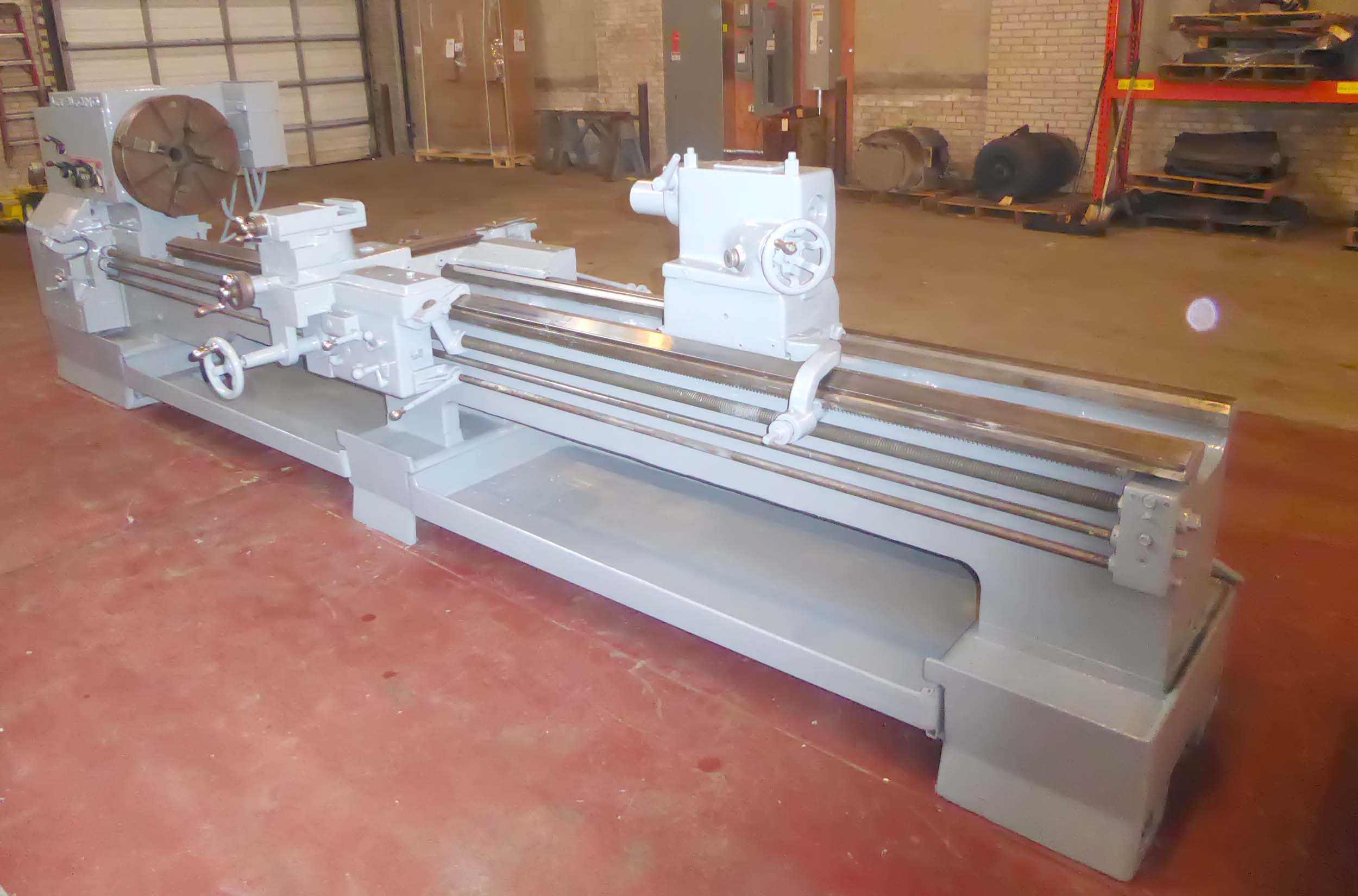 1963 LEBLOND REGAL ENGINE LATHE, 26" SWING, 132" CC, 480V, 18-720 RPM, 2" HOLE, 7,000 LBS - MANUAL LATHES