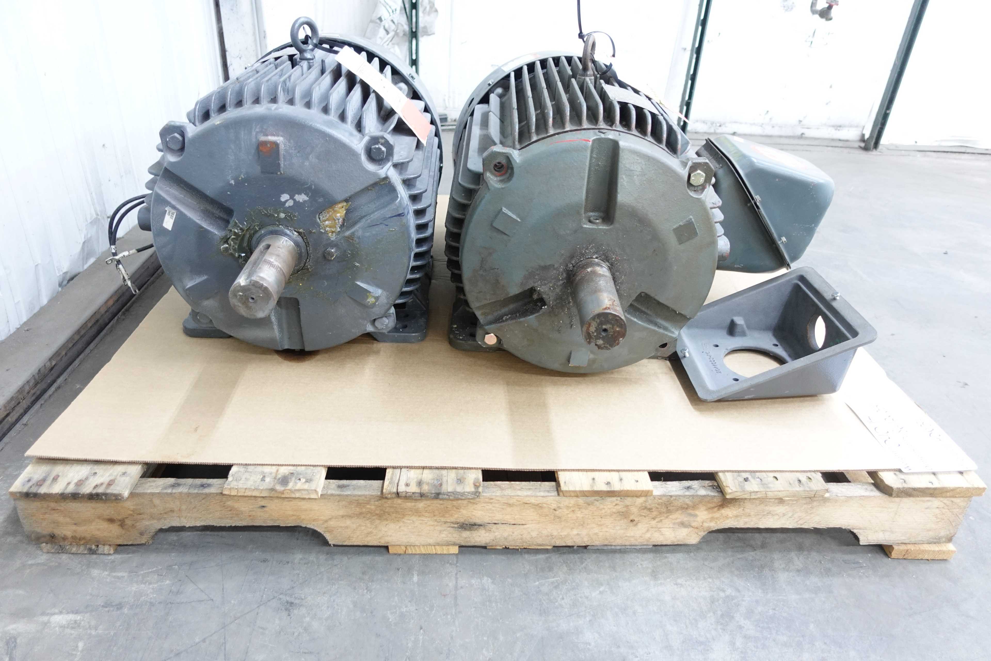 SKU 1729572 - LOT OF 2 US MOTORS, 40 HP, 3 PH, 460VAC - AC MOTOR