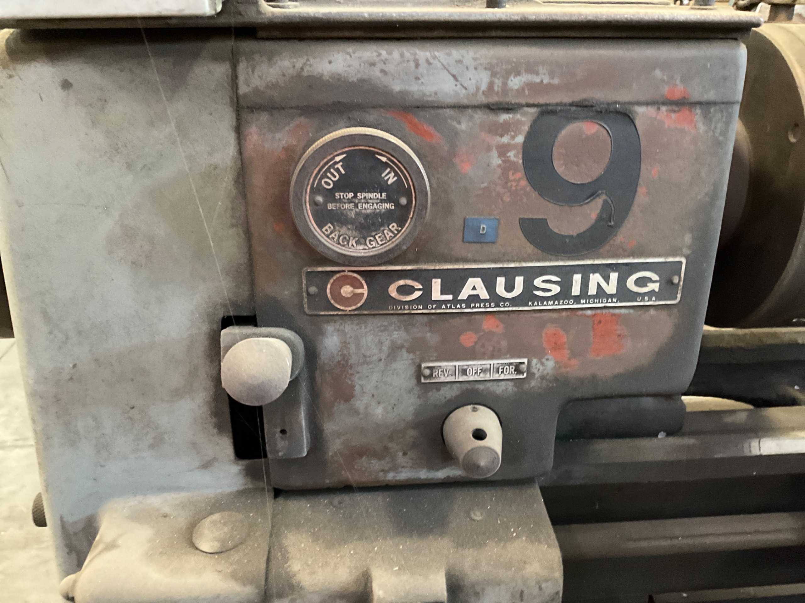 CLAUSING 5914 MANUAL LATHE - MANUAL LATHE