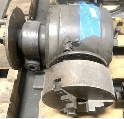 SUPER SPACER WITH 3 1/2" 3 JAW CHUCK - MACHINE TOOLING