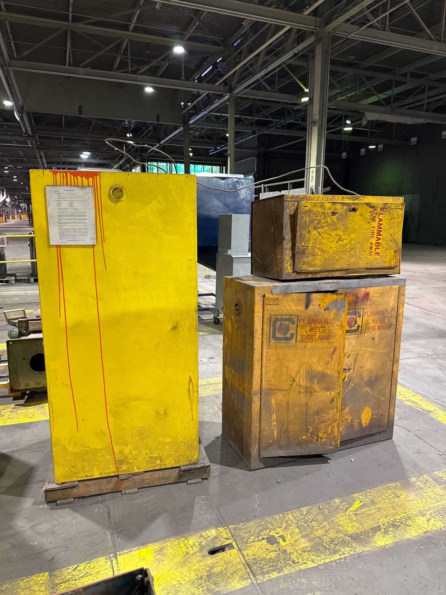 Bulk QTY of Flame Proof Storage Cabinet - FLAME PROOF STORAGE CABINET