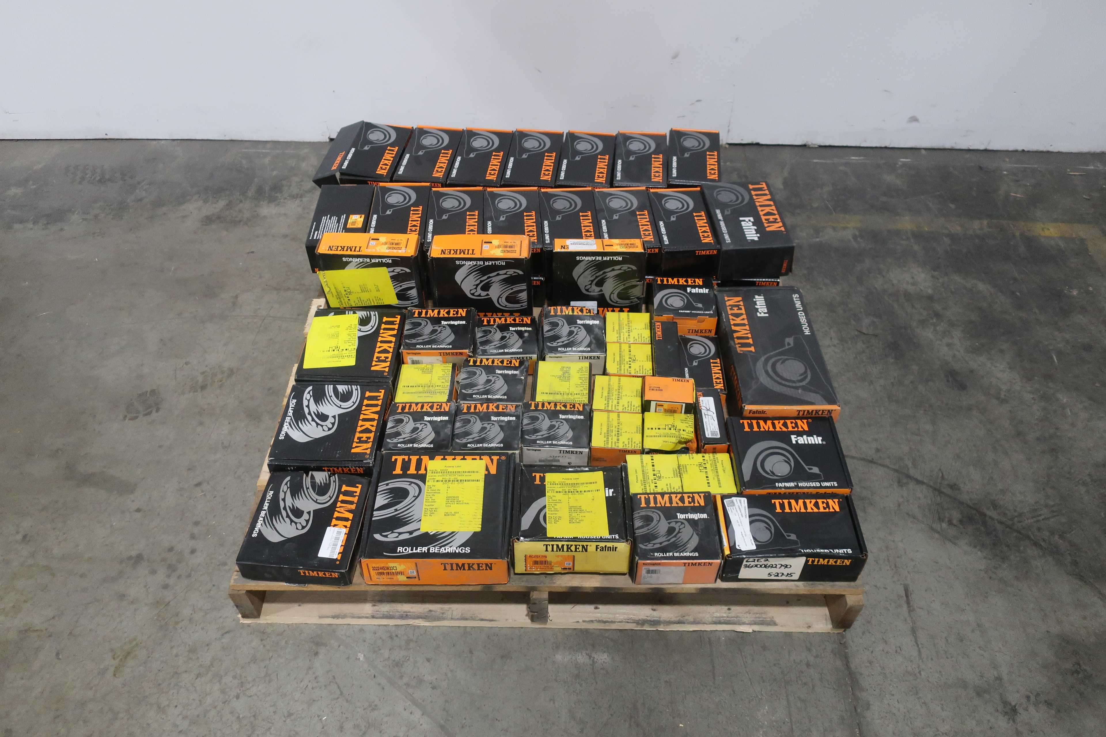 SKU 1749178 - PALLET OF ASSORTED TIMKEN BEARINGS - BEARINGS