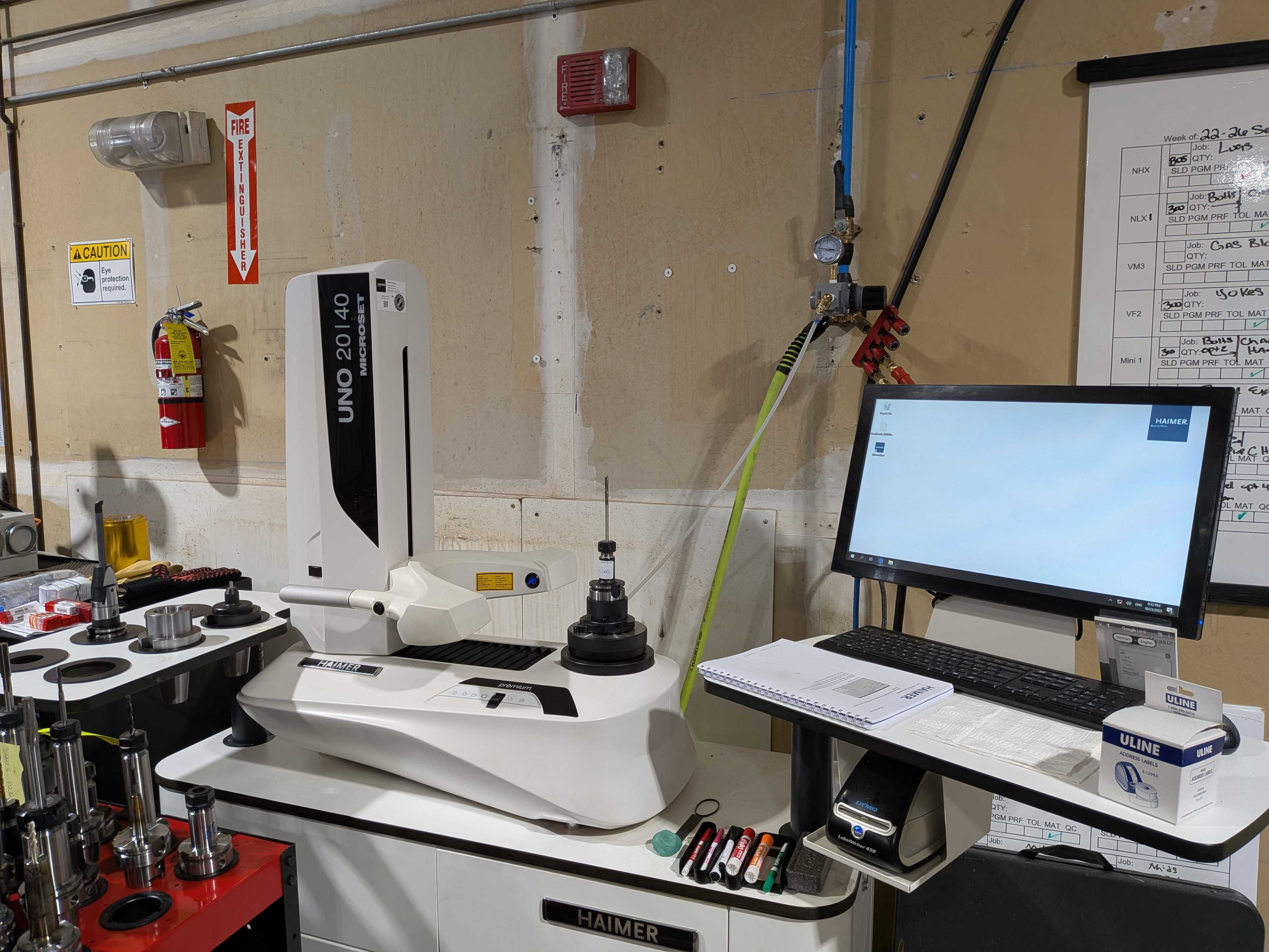 2018 HAIMER UNO 20/40 TOOL PRESETTER - DIMENSIONAL MEASUREMENT