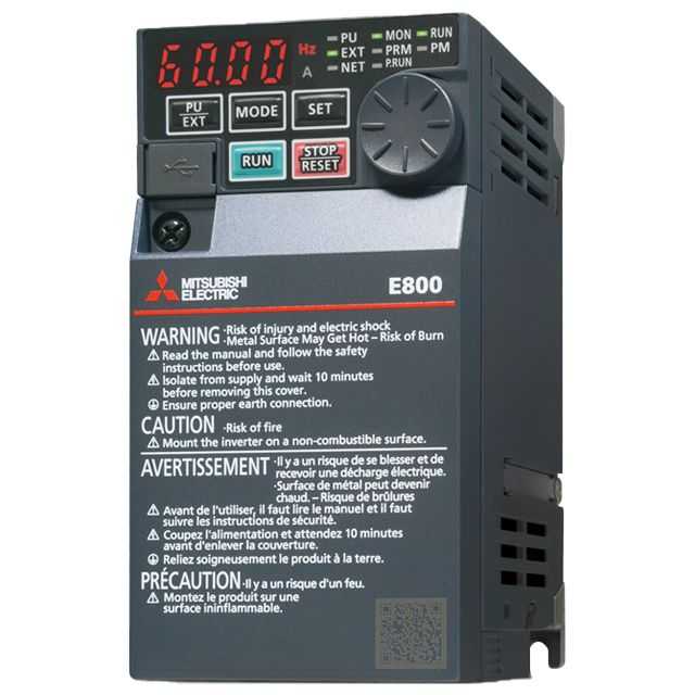 MITSUBISHI E860-0027-5-60 AC VFD DRIVE - AC VFD DRIVES