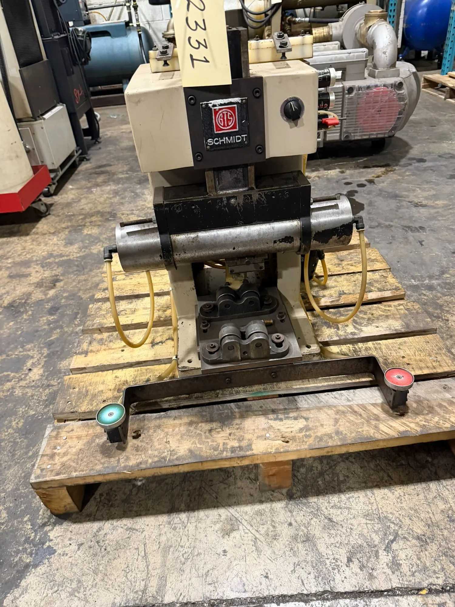 2020 SCHMIDT 509 HYDRAULIC ROLL MARKING MACHINE, 1.45 TON, 1/2" STROKE, 8.5" X 6.75" TABLE - HYDRAULIC PRESSES