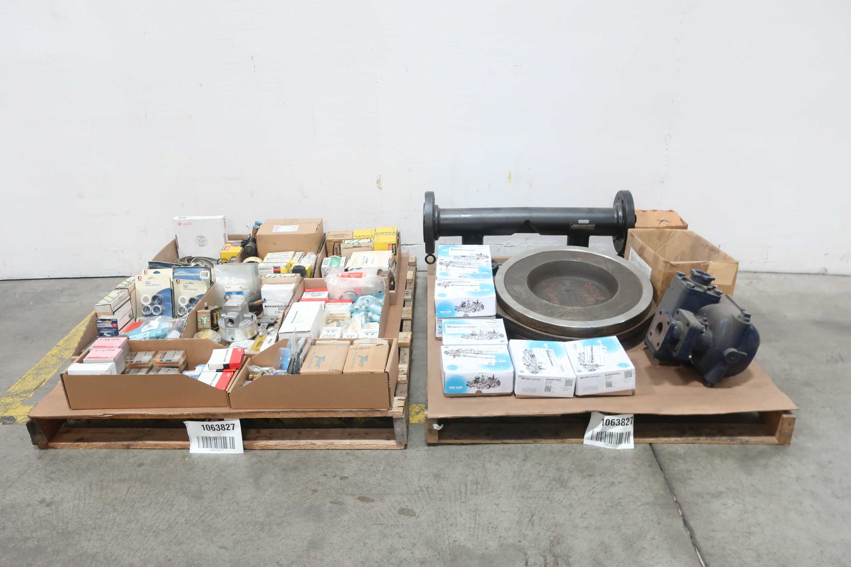 2 PALLETS OF ASSORTED VALVES AND PUMPS PARTS AND ACCESSORIES - VALVE PARTS & ACCESSORIES