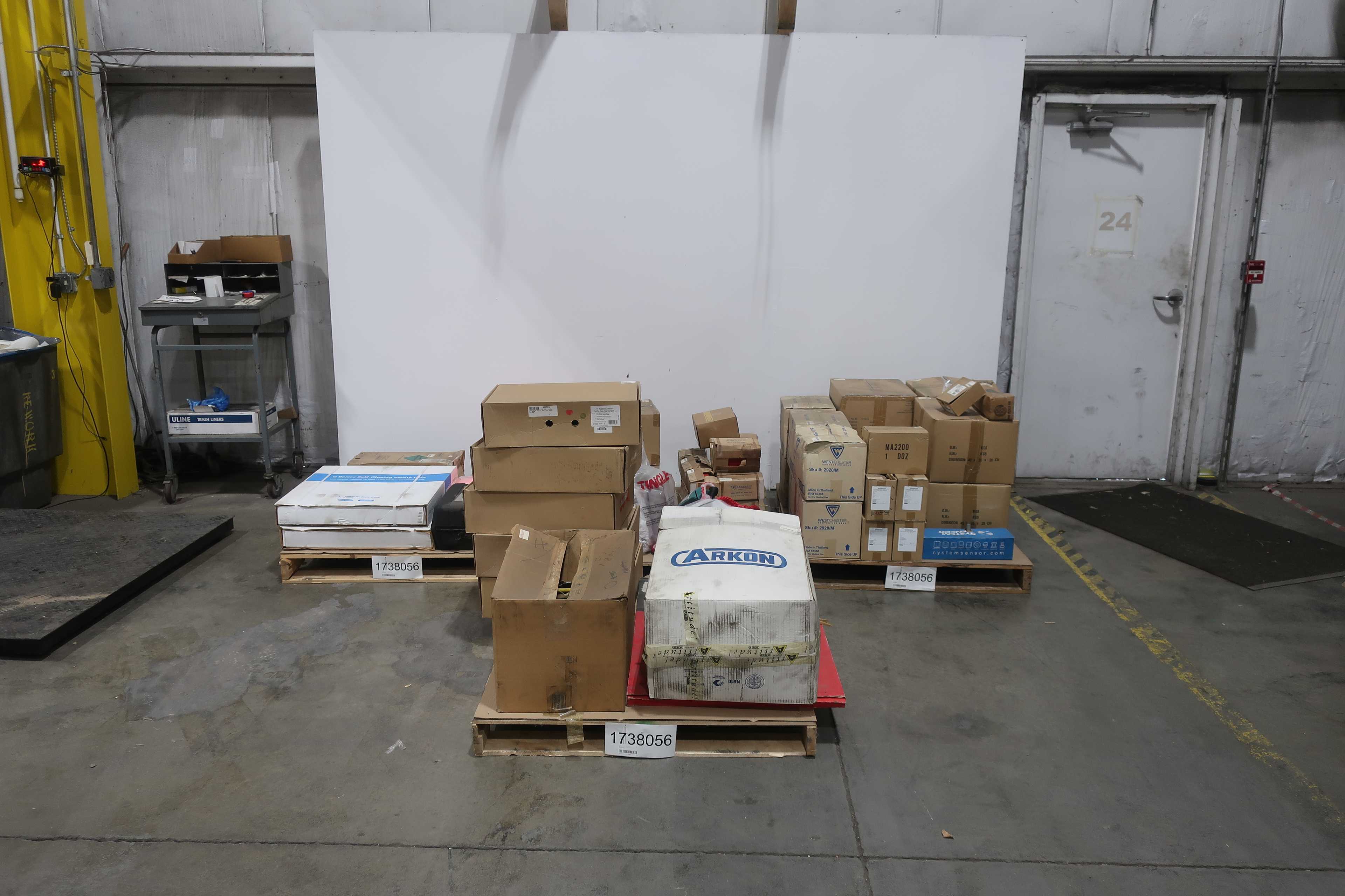 SKU 1738056 - 4 PALLETS OF ASSORTED SAFETY EQUIPMENT