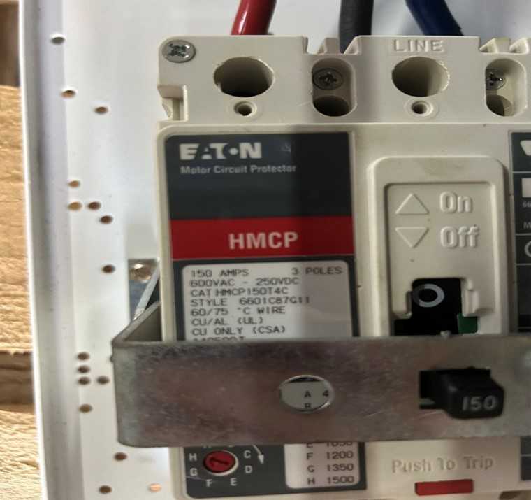EATON HMCP CIRCUIT BREAKER - CIRCUIT BREAKERS