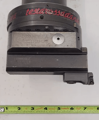 D'ANDREA TRM 125 PRECISION FINISH BORING HEAD - CAT 50 MODULAR CONNECTION MB80 - MACHINE TOOLING