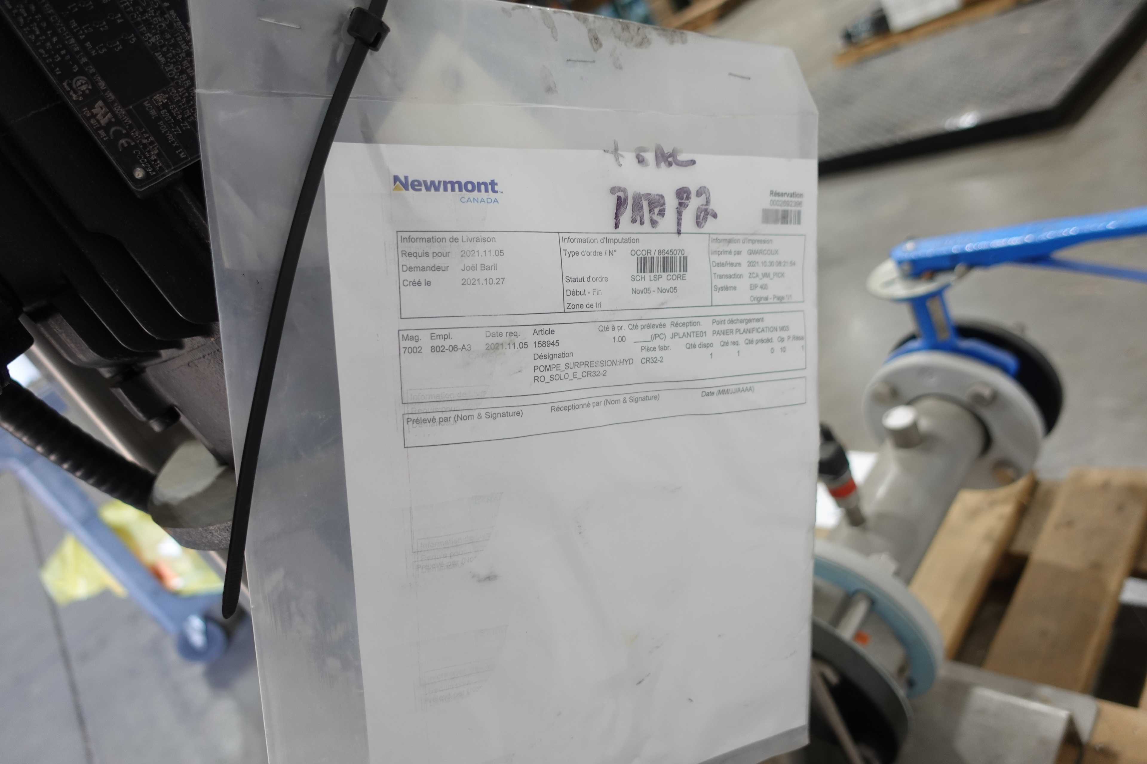 GRUNDFOS HYDRO-SOLO-E CR32-2 MULTI-STAGE PUMP - MULTI-STAGE PUMP