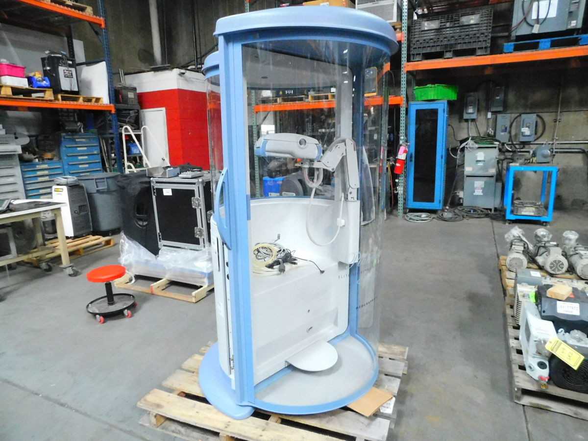 MEDGRAPHICS ELITE DX, MEDICAL EQUIPMENT, WHOLE-BODY PLETHYSMOGRAPH, 120 VAC 1 PHASE POWER - INSPECTION & MEASUREMENT
