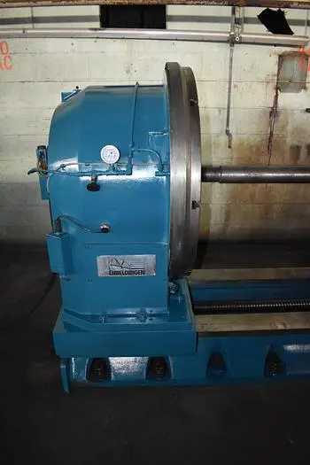 (2) EIMELDINGEN/RUSACH 39.5" VERTICAL ROTARY TABLES W/ TAILSTOCK & MASTER SLIDE - ROTARY TABLES