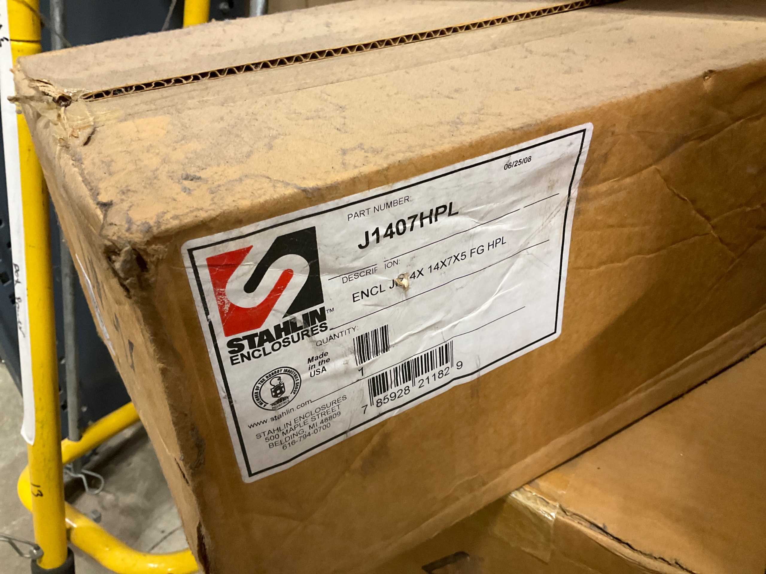 QTY 3: STAHLIN J1407HPL ELECTRICAL ENCLOSURES - ELECTRICAL ENCLOSURES