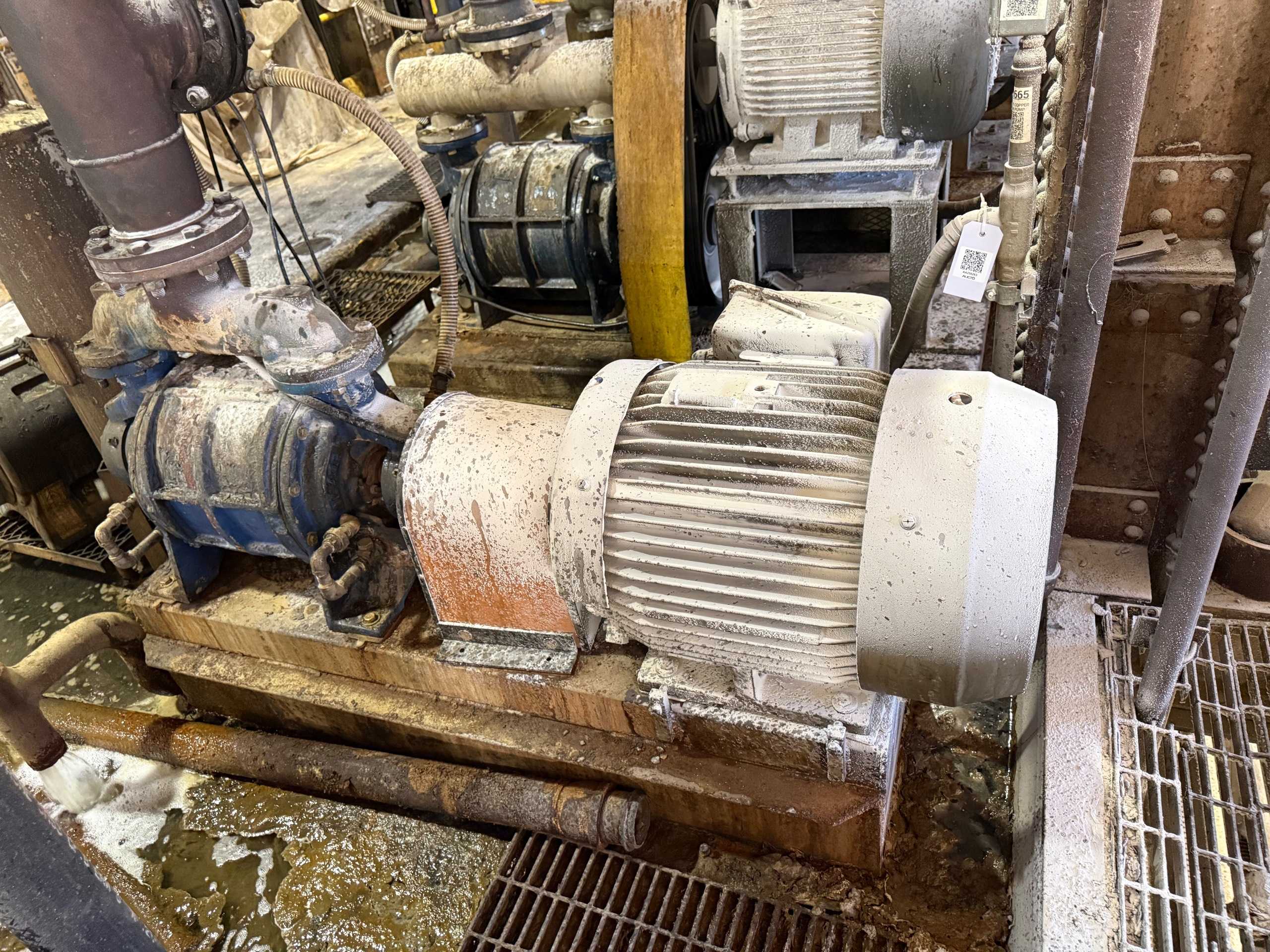 NASH C403 PUMP & 40 HP MOTOR ASSEMBLY - PUMP & MOTOR ASSEMBLY