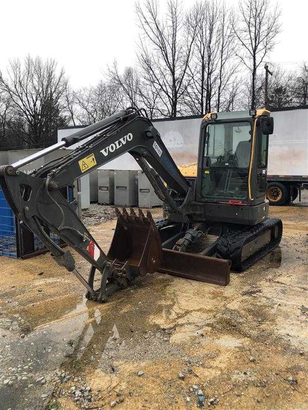 2016 VOLVO ECR58D MINI EXCAVATOR - MINI EXCAVATOR