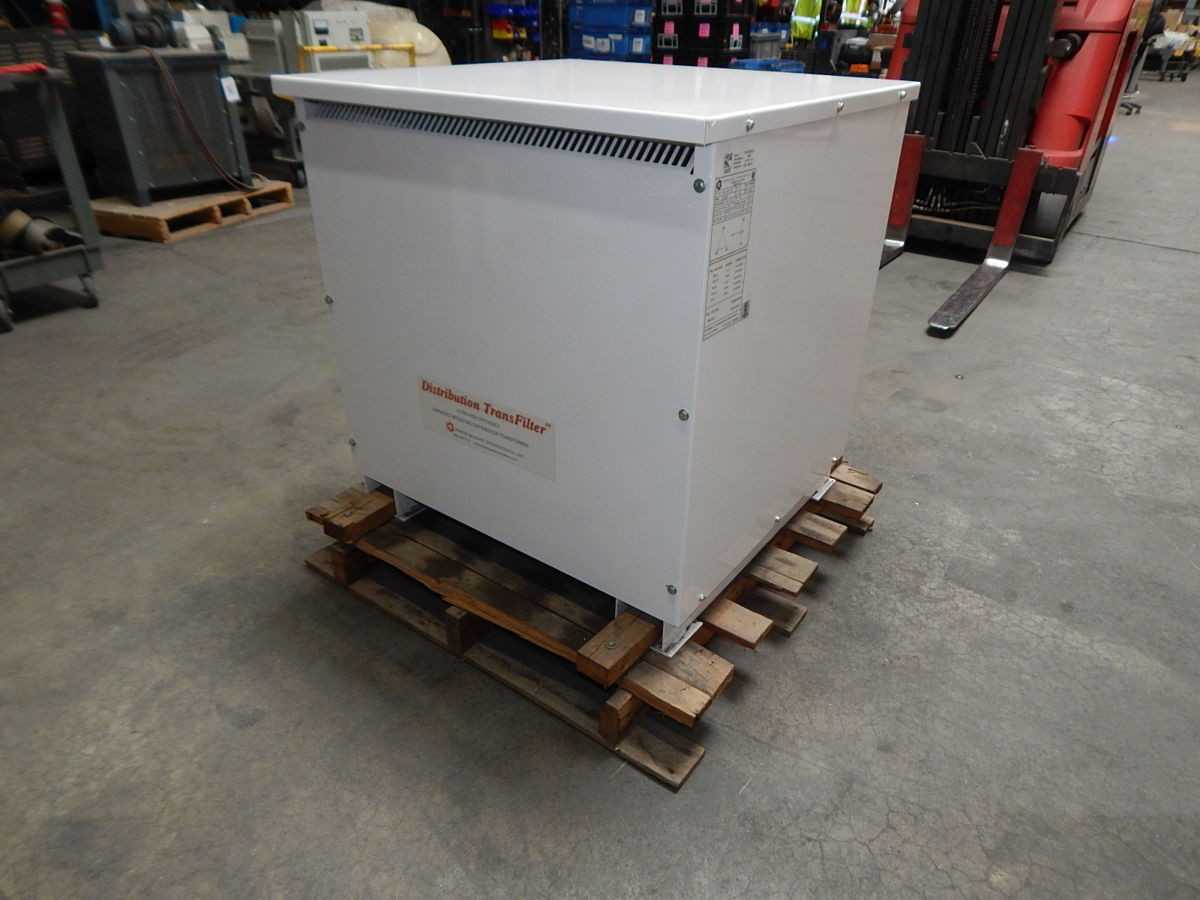 POWER QUALITY INTERNATIONAL DY30-60-075-480:120/208-150-CU-Z1 DIST. TRANSFORMER, 75 KVA, 3PH, 60HZ - DRY TRANSFORMERS