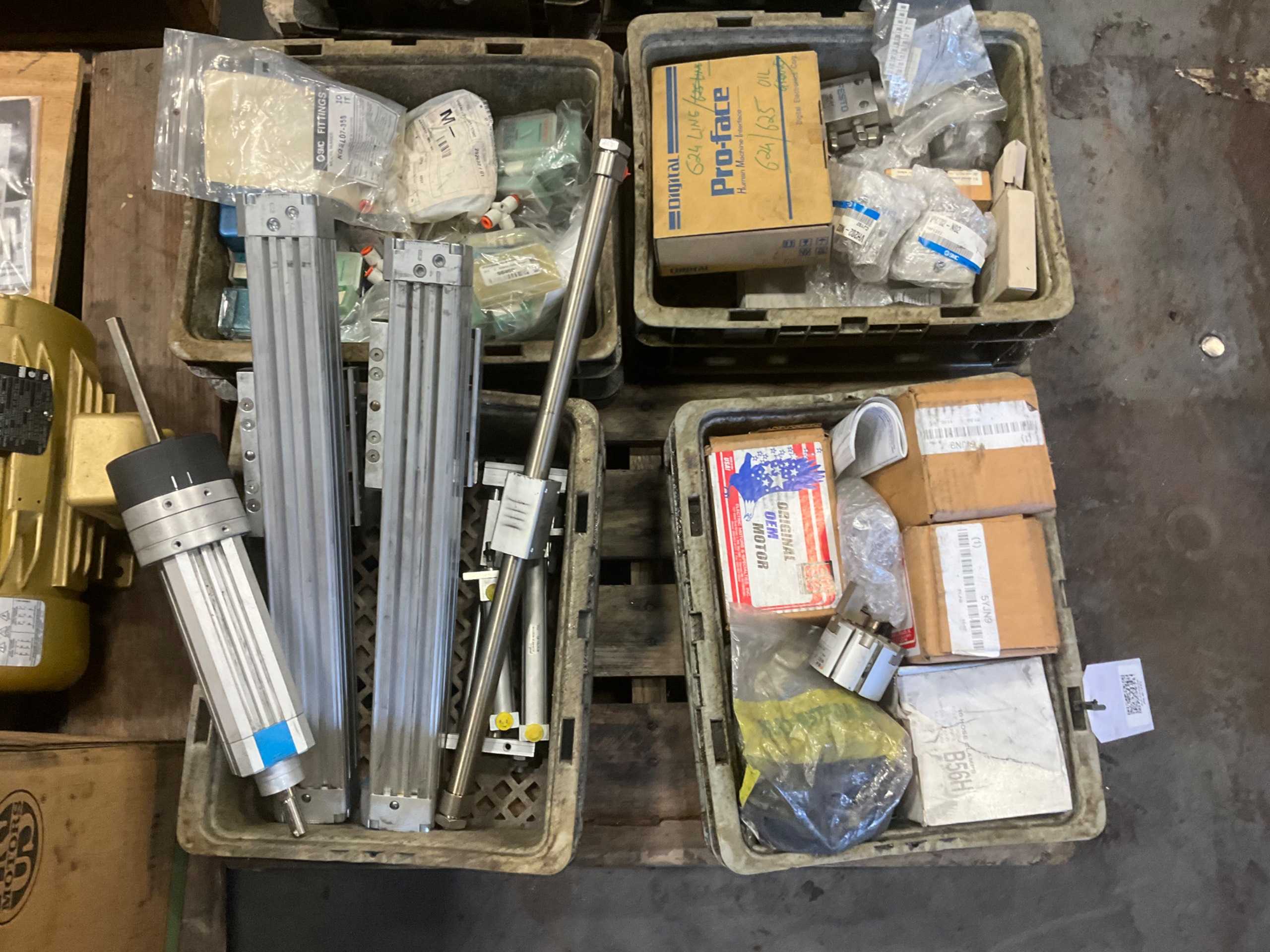 BULK QTY OF INDUSTRIAL PARTS
