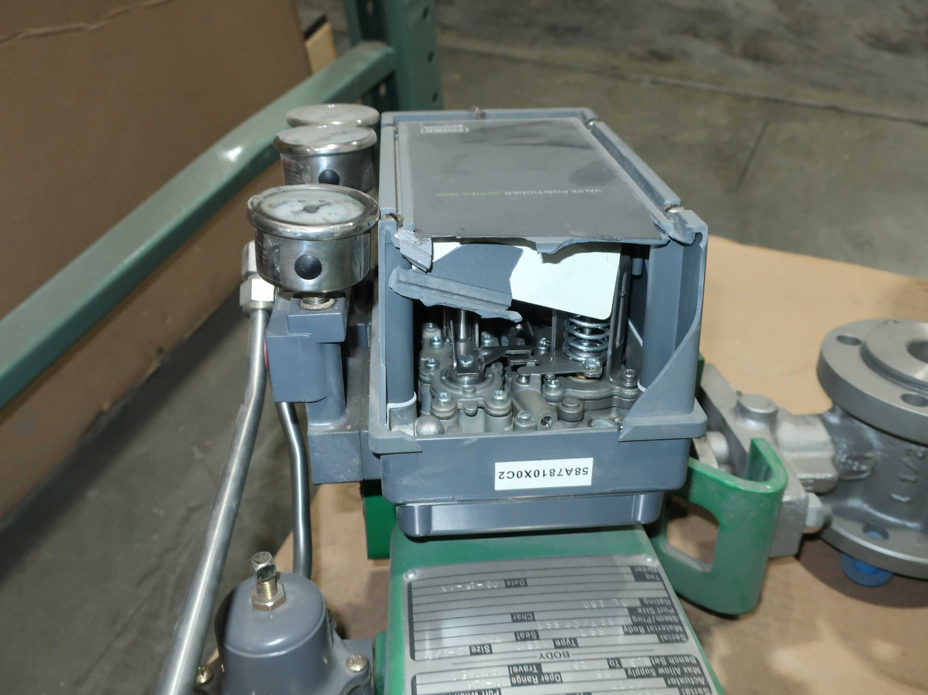 SKU 1760187 - PALLET OF ASSORTED FISHER CONTROL VALVES - CONTROL VALVE