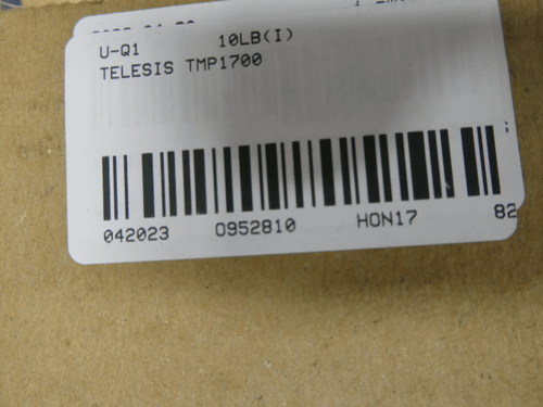 SKU 952810 - TELESIS TMP1700 PINSTAMP MARKING HEAD - PRINTING