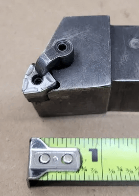 SECO MWLNR-16-3D INDEXABLE TURNING TOOLHOLDER, 95.0 LEAD ANGLE, 1 SHANK WXH, 6.0000 OAL, RH - MACHINE TOOLING