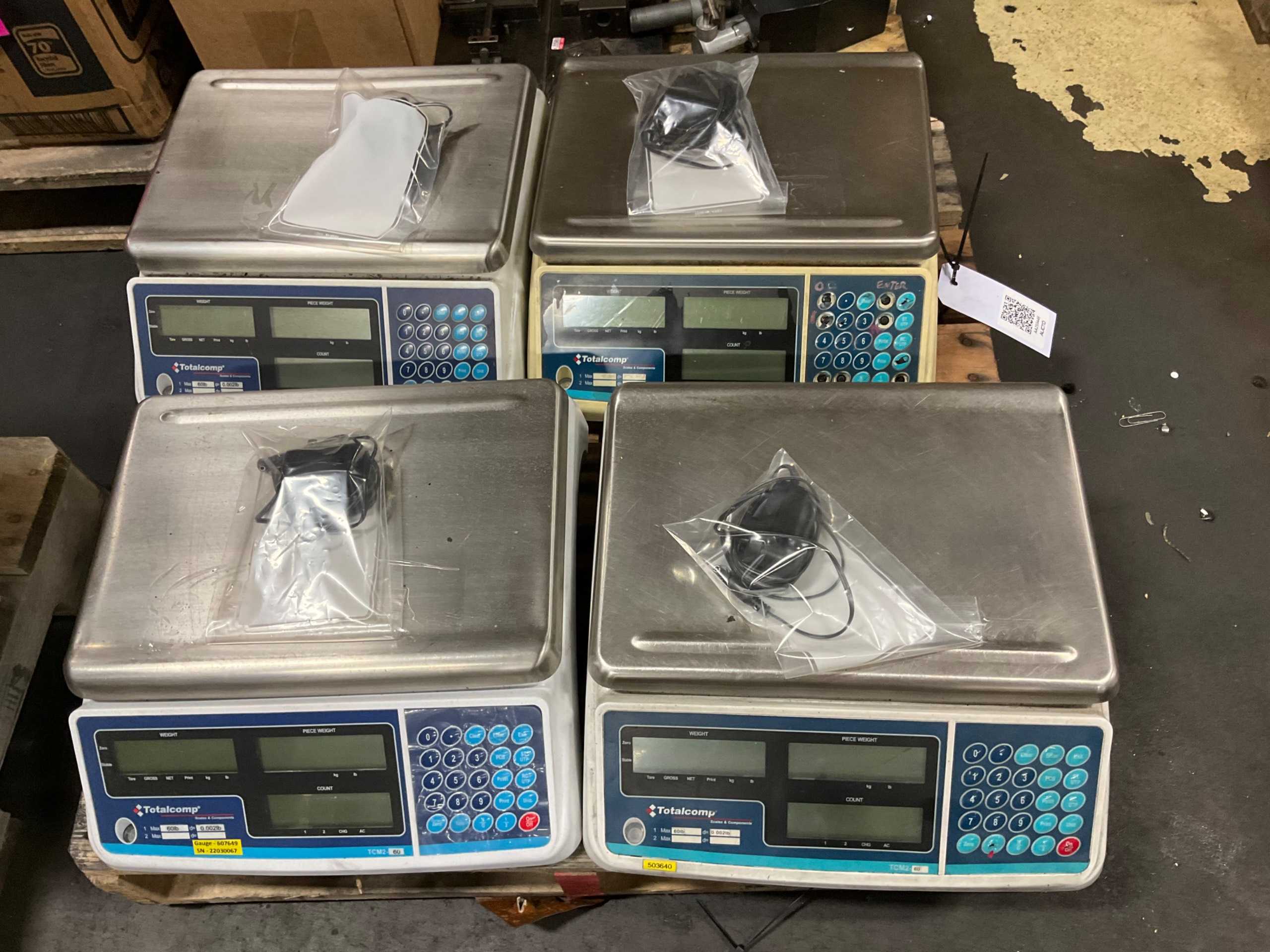 QTY 4: TOTALCOMP TCM2 SCALES - INSPECTION & MEASUREMENT